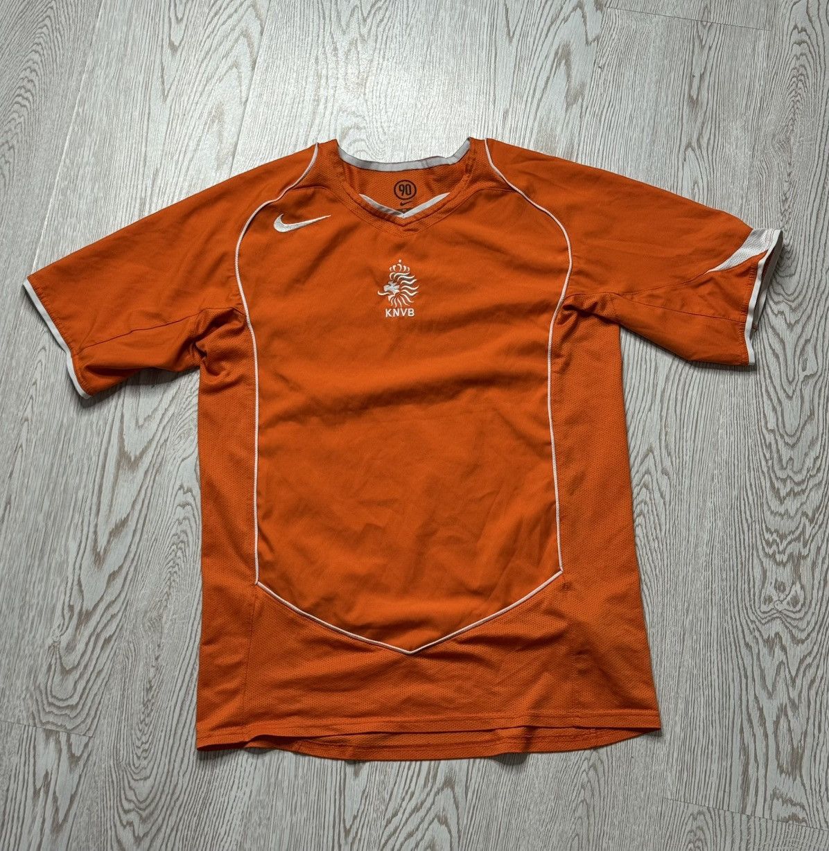 Nike Vintage Nike Netherlands 2003/04 Home Football Jersey size S Size US S / EU 44-46 / 1 - 1 Thumbnail