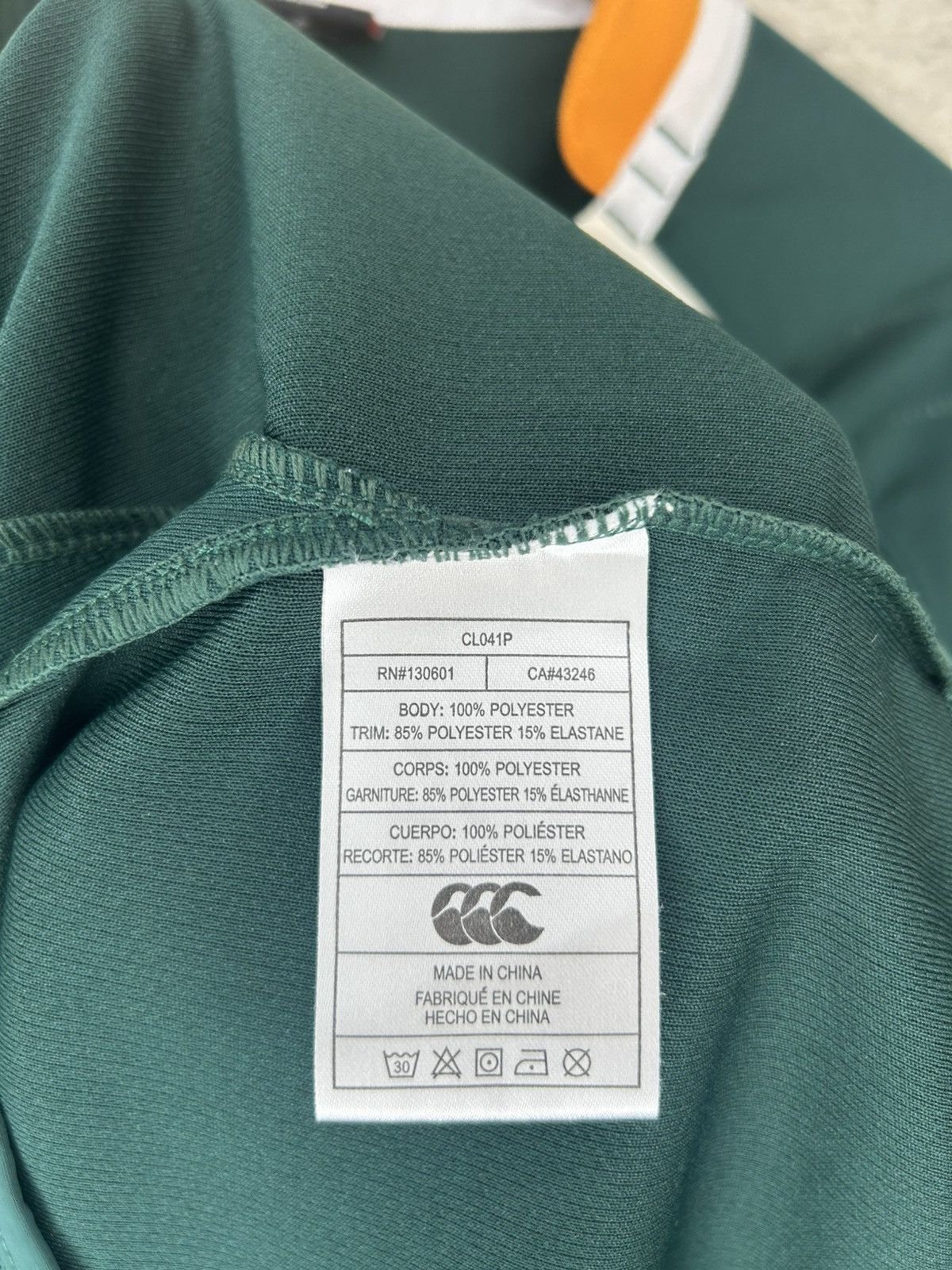 Canterbury of New Zealand Vintage Canterbury South Africa Rugby Jersey Size US M / EU 48-50 / 2 - 11 Thumbnail