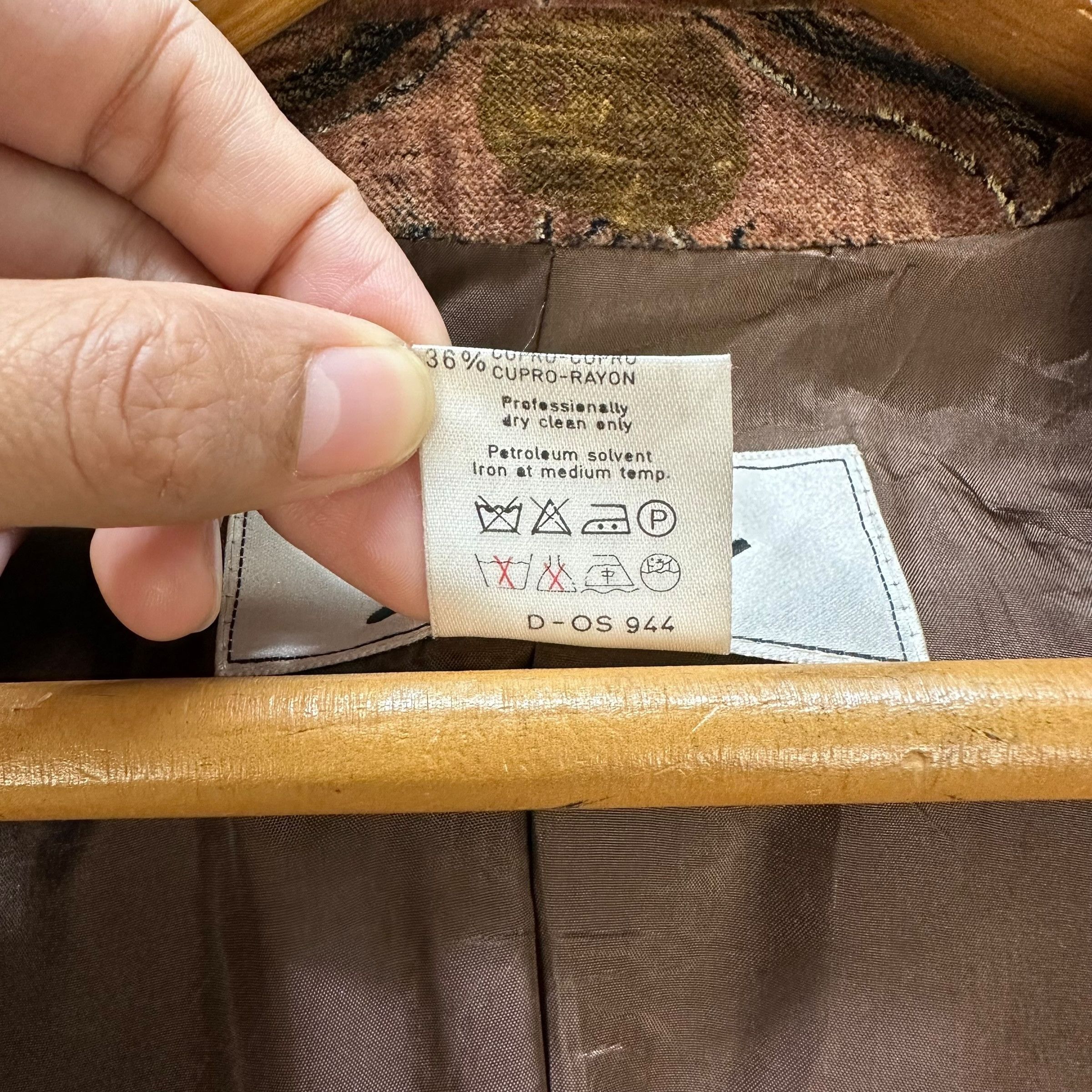 Vintage 80’s GENNY By Gianni Versace Buttonless Jacket #A64-1537 Size M / US 6-8 / IT 42-44 - 8 Thumbnail
