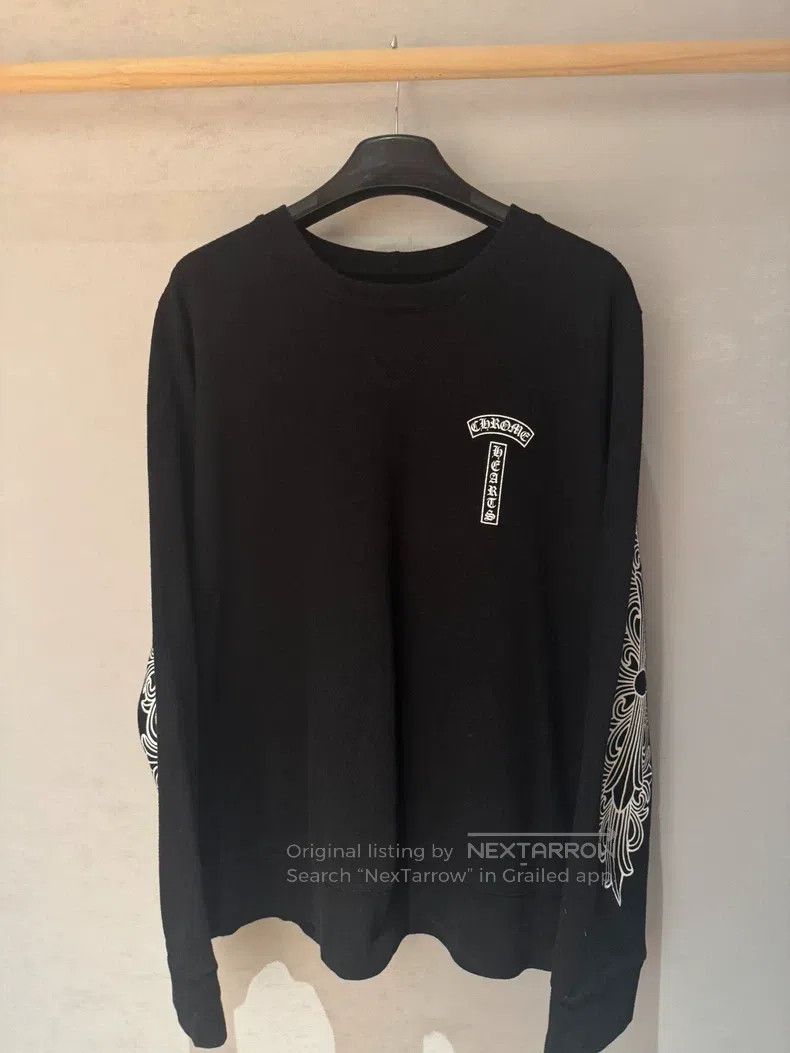 Chrome Hearts CHROME HEARTS Size M Flower arm horseshoe long sleeve knitt Size US M / EU 48-50 / 2 - 2 Thumbnail