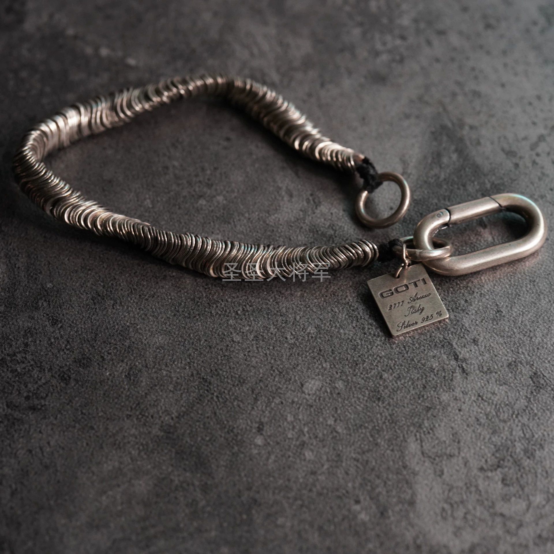 Goti Goti Classic Twisted 925 Silver Bracelet XS+S+L Size ONE SIZE - 2 Thumbnail