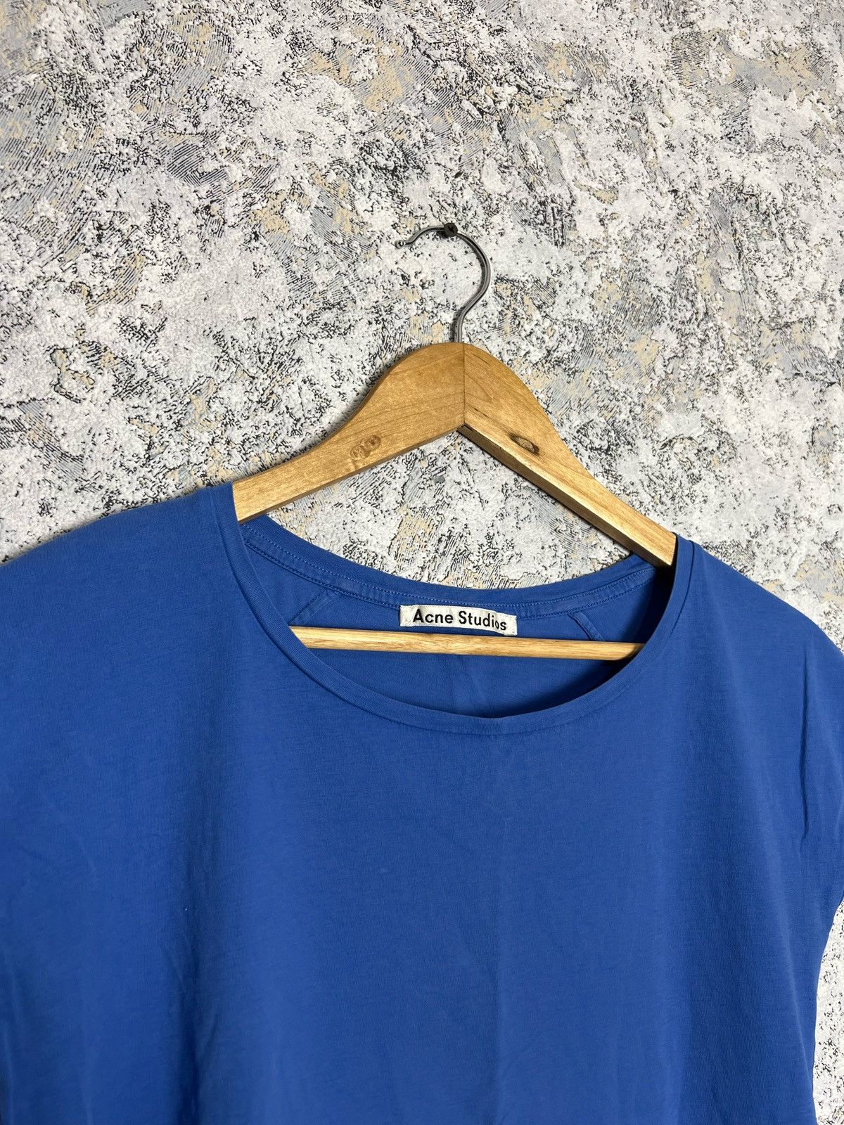 Acne Studios Women’s Acne Studios Blue Sleeveless T-Shirt Size M / US 6-8 / IT 42-44 - 2 Thumbnail