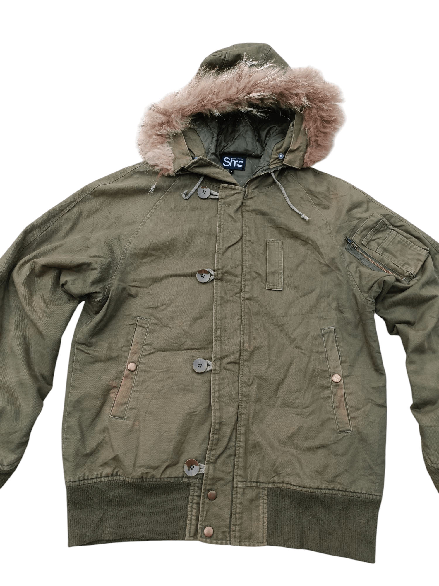 Japanese Brand Fur Hoodie Shape Shifter By Freaks Store FR002 Size US L / EU 52-54 / 3 - 2 Thumbnail