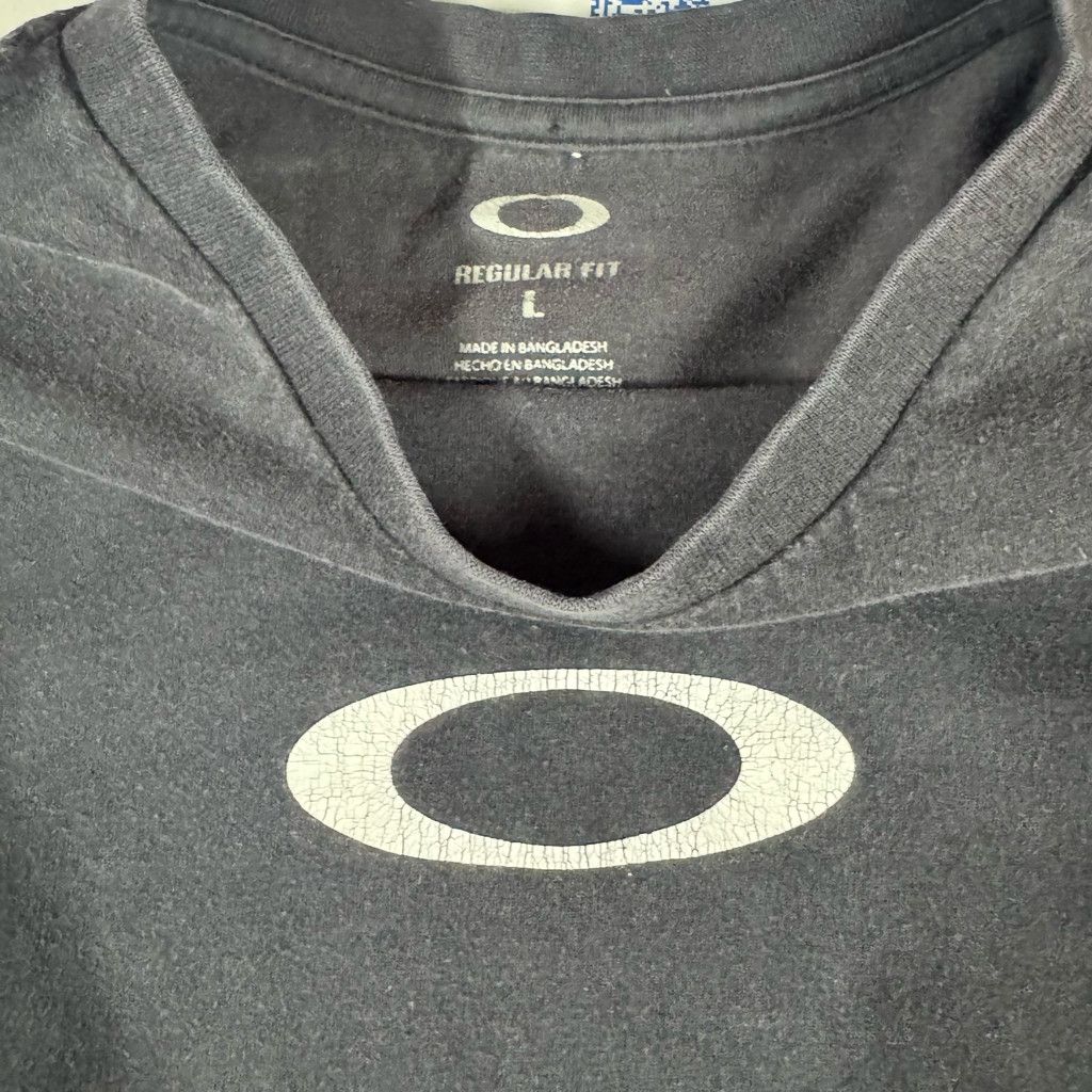 Oakley 90s Y2K Oakley Software Black Big Logo Size Large Techwear Size US L / EU 52-54 / 3 - 2 Thumbnail