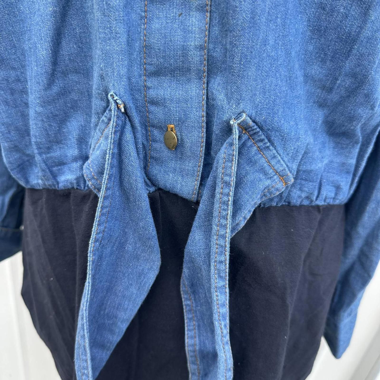 Other Y2K vintage denim dress xl Size XL / US 12-14 / IT 48-50 - 2 Thumbnail