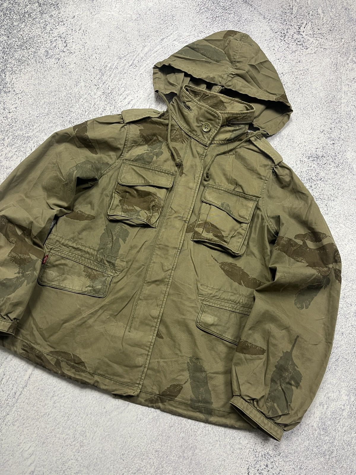 Levi's × Realtree Vintage Levis Real Tree Duck Camo M65 Military Jacket Rare Size S / US 4 / IT 40 - 6 Thumbnail