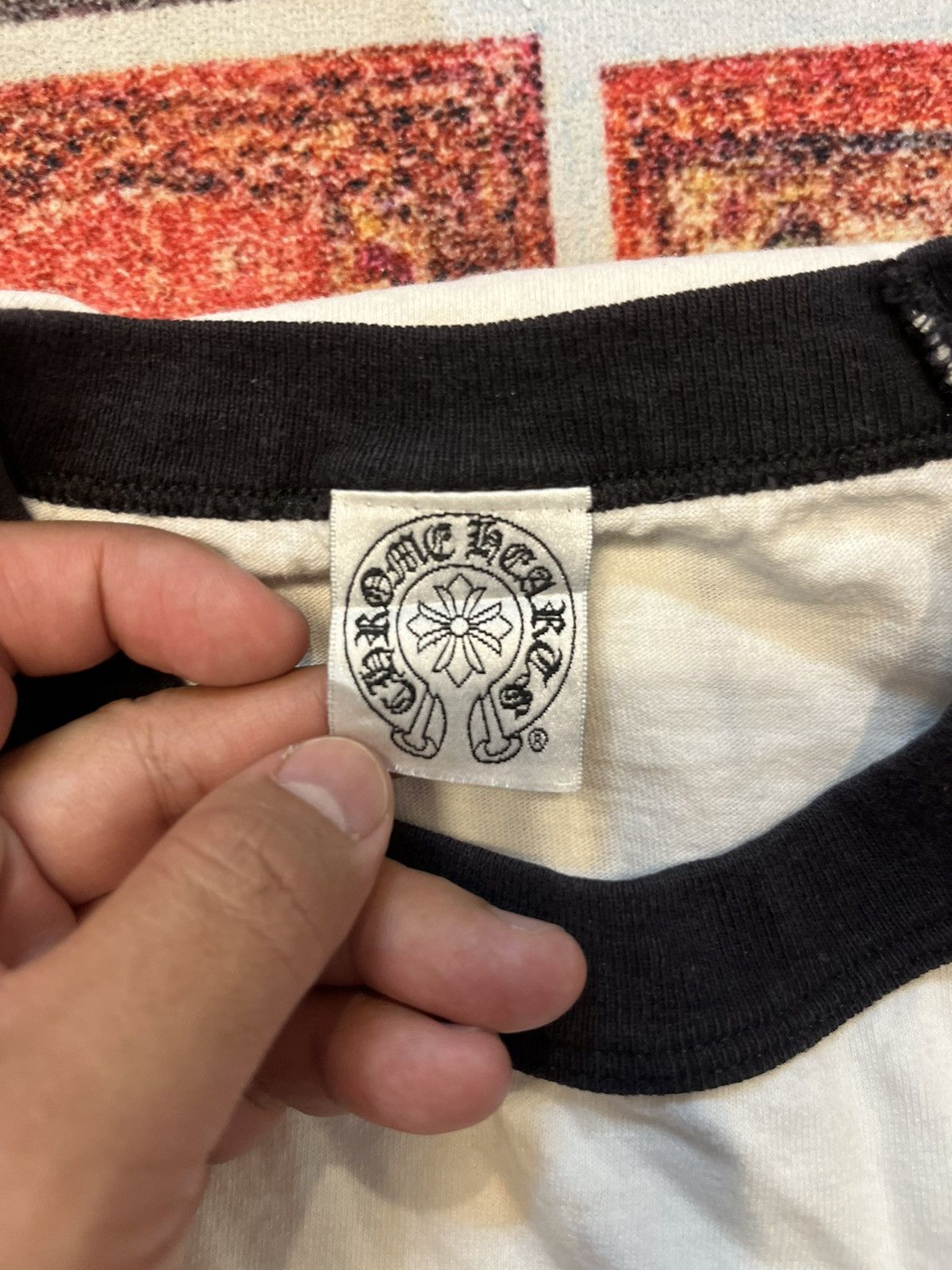 Chrome Hearts VINTAGE CHROME HEARTS 3Q TEE Size US L / EU 52-54 / 3 - 3 Thumbnail