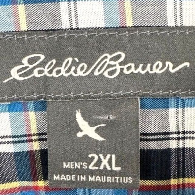 Eddie Bauer Eddie Bauer Shirt Mens 2XL Black Classic Fit Button Up Long Sleeve Pocket EUC Size US XXL / EU 58 / 5 - 4 Thumbnail