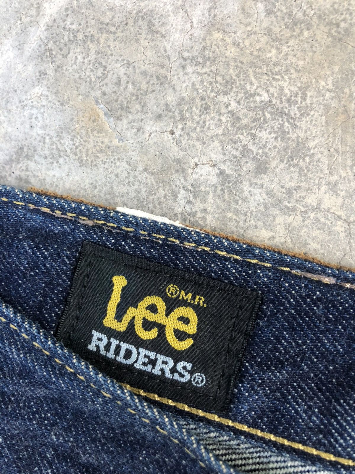 If Six Was Nine Japanese Lee Flared Jeans Distressed Denim Size US 32 / EU 48 - 18 Thumbnail