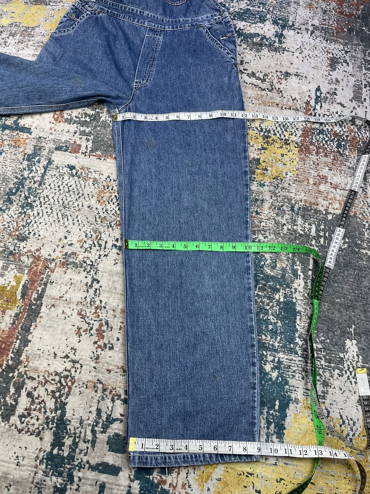 Esprit Vintage Esprit Denim Workwear Suspenders Jumpsuit Size US 30 / EU 46 - 18 Thumbnail