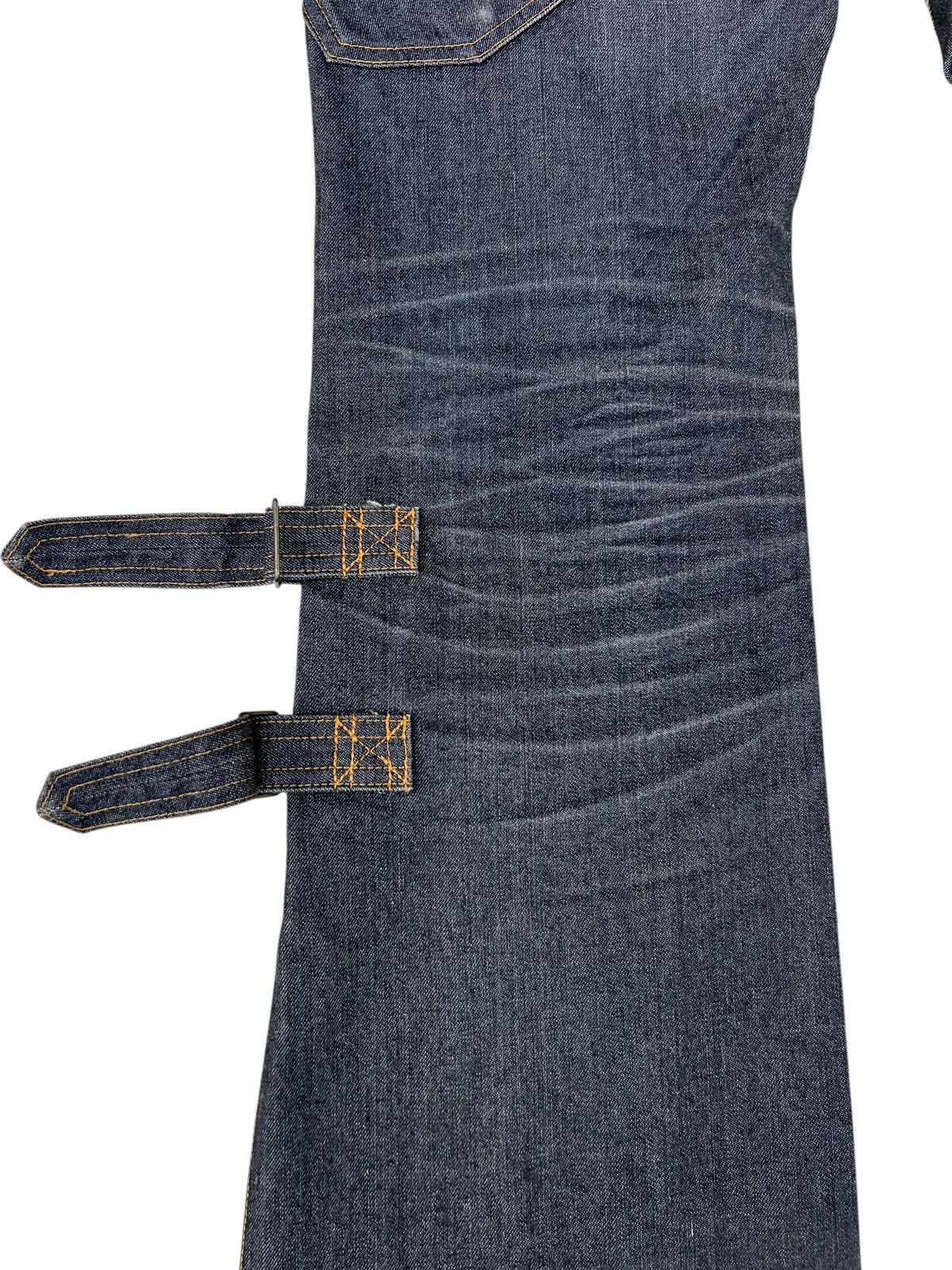 Vintage Vintage Body Butter Japan Fade Denim Bondage Bootcut Jeans Size US 33 - 16 Thumbnail