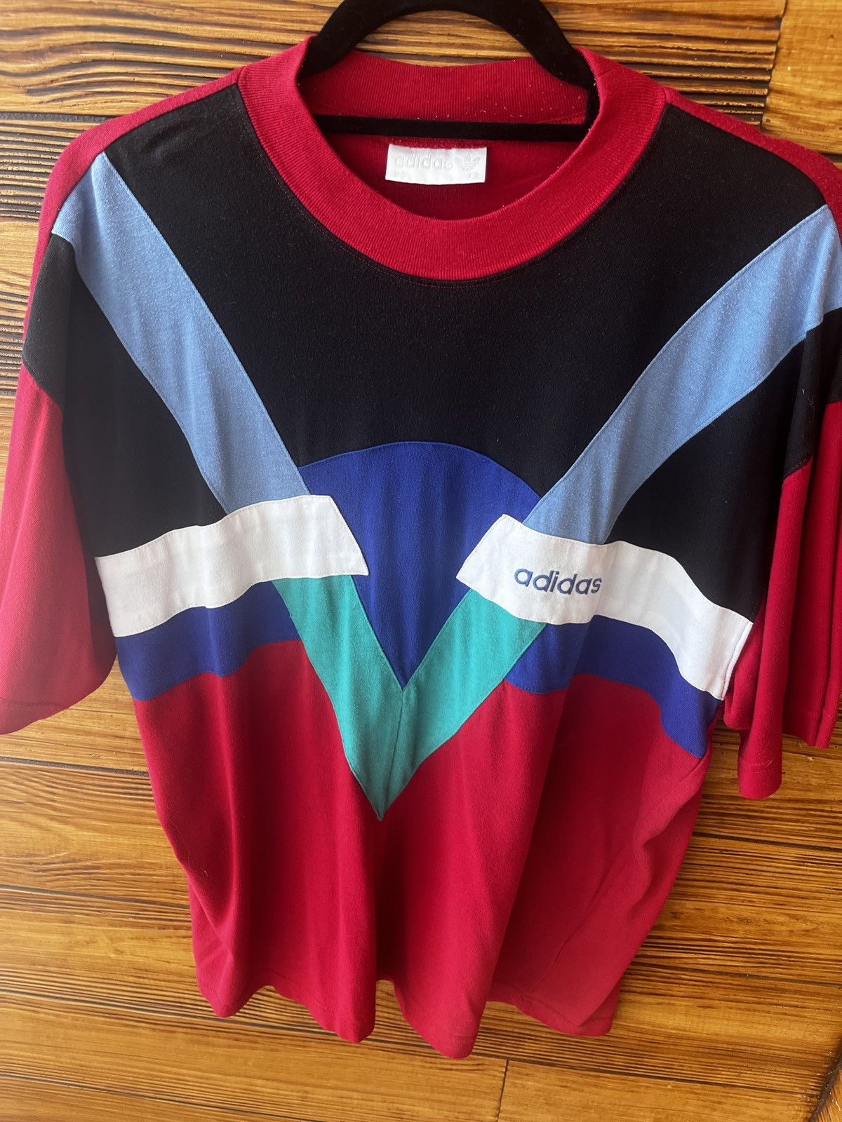 Adidas Adidas T-Shirt Vintage Retro 90s Size US L / EU 52-54 / 3 - 5 Thumbnail
