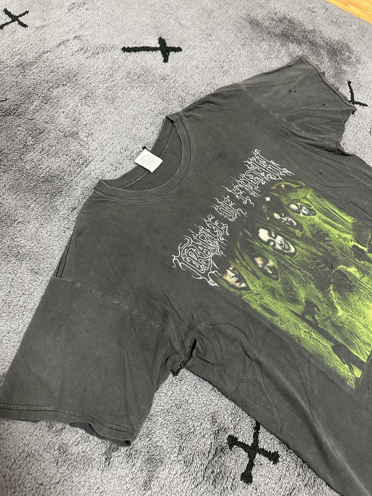 Vintage Cradle of Filth - Carpe Noctem Tee Size US XL / EU 56 / 4 - 3 Thumbnail