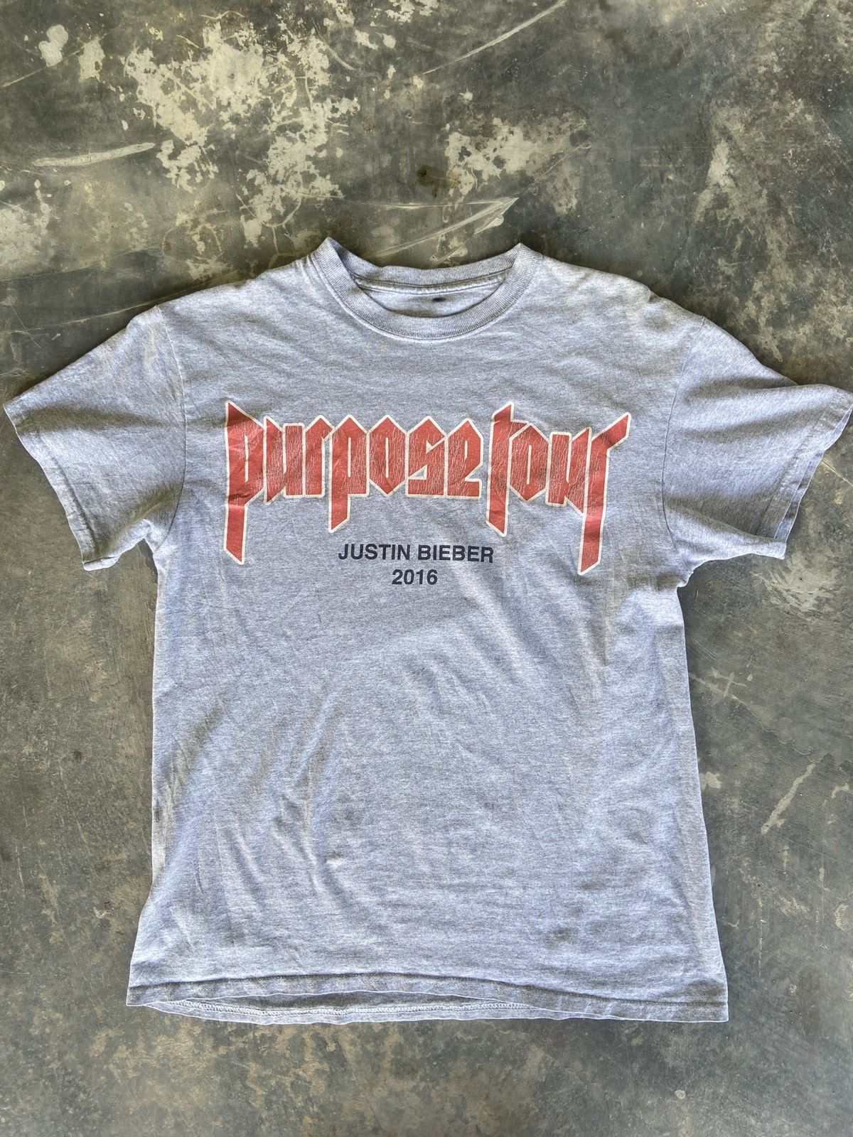 Justin Bieber Justin Bieber Purpose Tour Tee Size US M / EU 48-50 / 2 - 2 Thumbnail