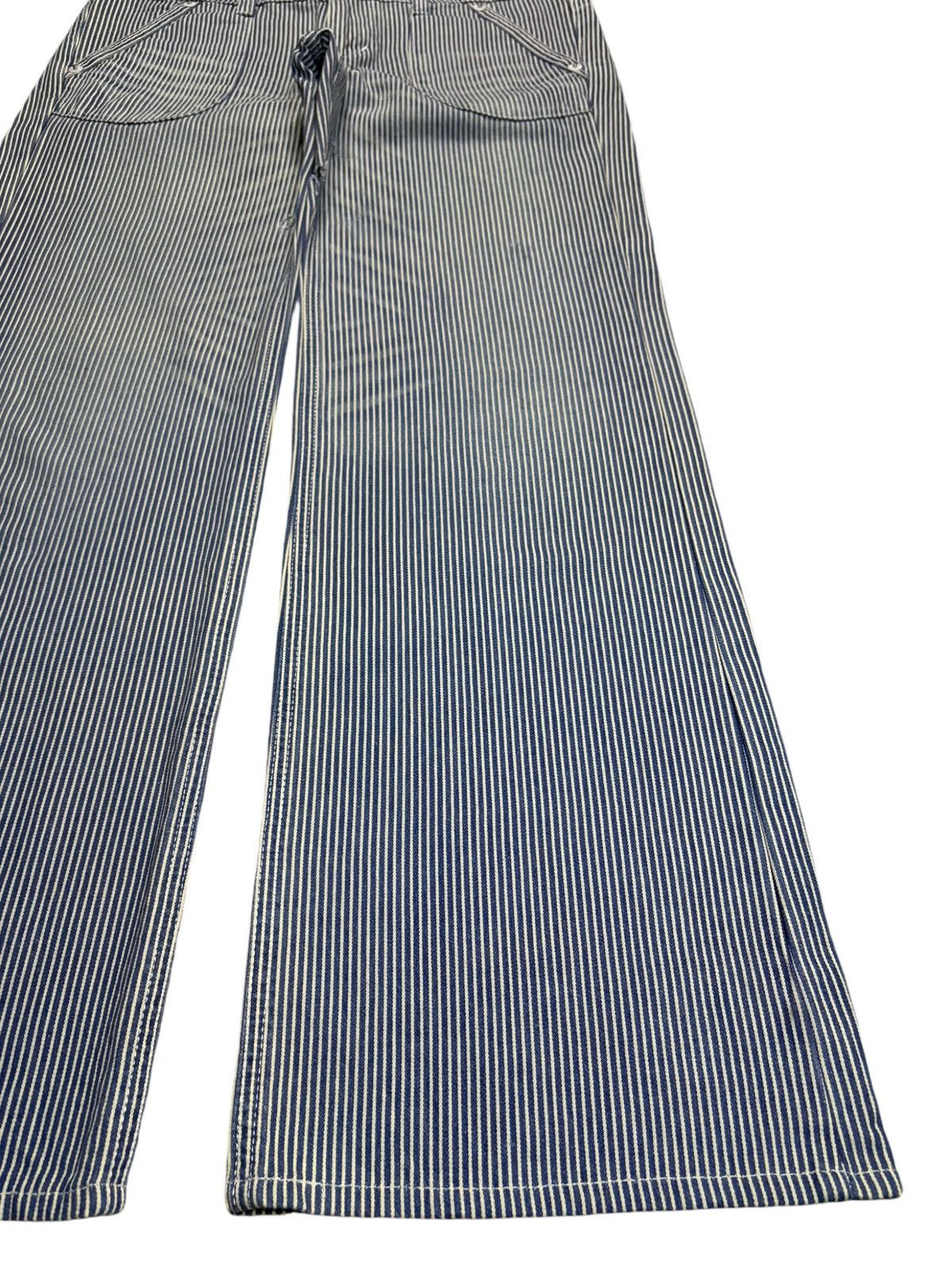Wrangler Vintage Wrangler Hickory Style Suspenders Flare Denim Size 33" - 8 Thumbnail