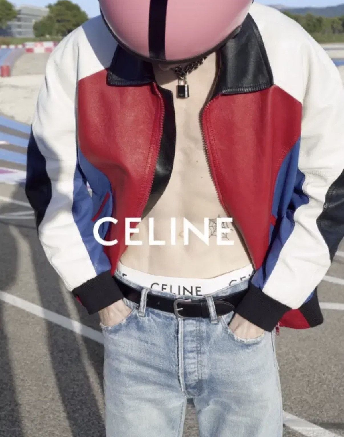 Celine Celine 21SS dancing kid leather jacket in soft lambskin sz48 Size US M / EU 48-50 / 2 - 1 Thumbnail