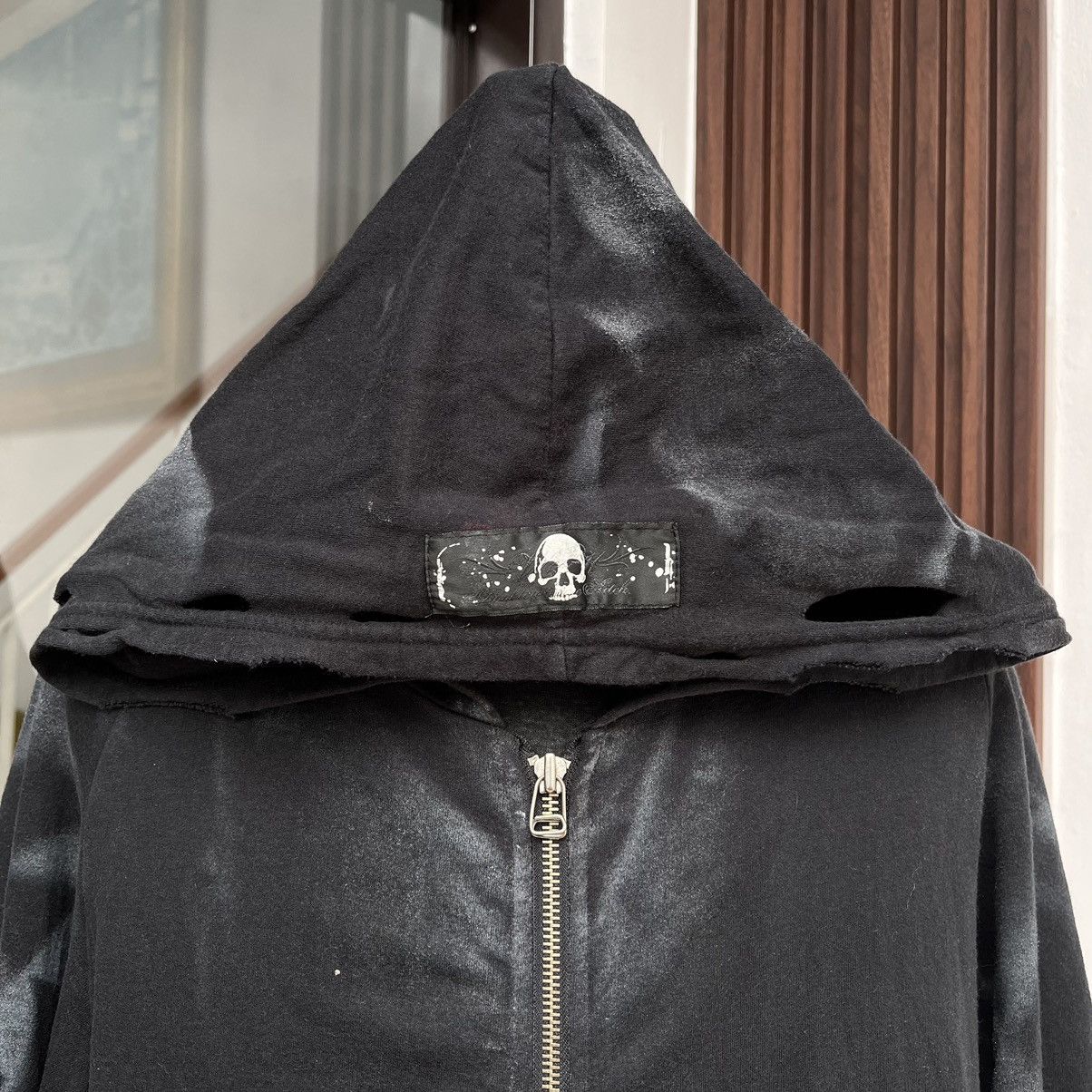 Beauty Beast Seditionaries Style Hoodie Zipper Destroyed by "W5H Grapik" Size US M / EU 48-50 / 2 - 3 Thumbnail