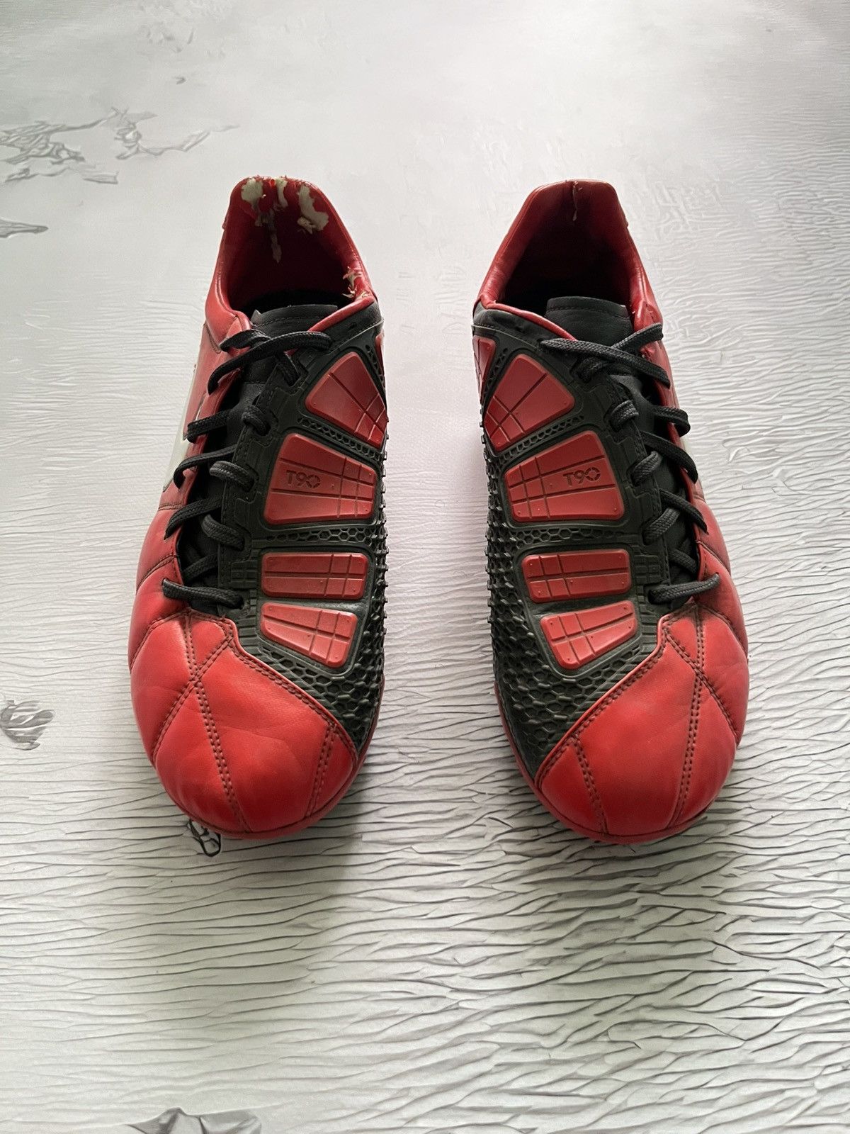 Nike Nike Total 90 Shoot III Vintage Football Soccer Boots Red Size US 10.5 / EU 43-44 - 3 Thumbnail