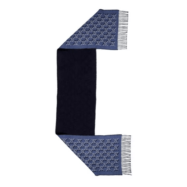 Gucci Gg Shadow Wool Scarf Size ONE SIZE - 2 Thumbnail