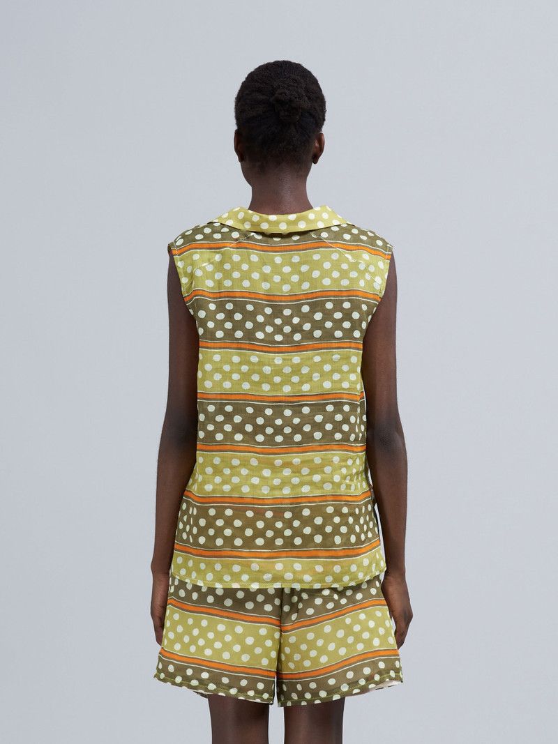 Marni o1y1125 Blouse in Multicolor Size S / US 4 / IT 40 - 3 Thumbnail