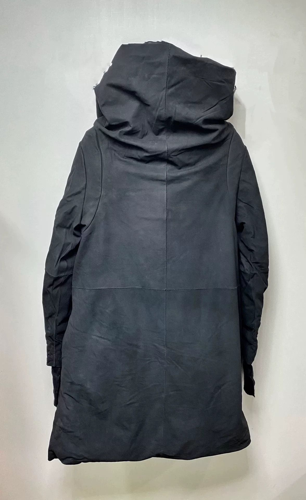 Isaac Sellam Experience ISAAC SELLAM High Neck Sheepskin Down Coat Size US M / EU 48-50 / 2 - 2 Thumbnail