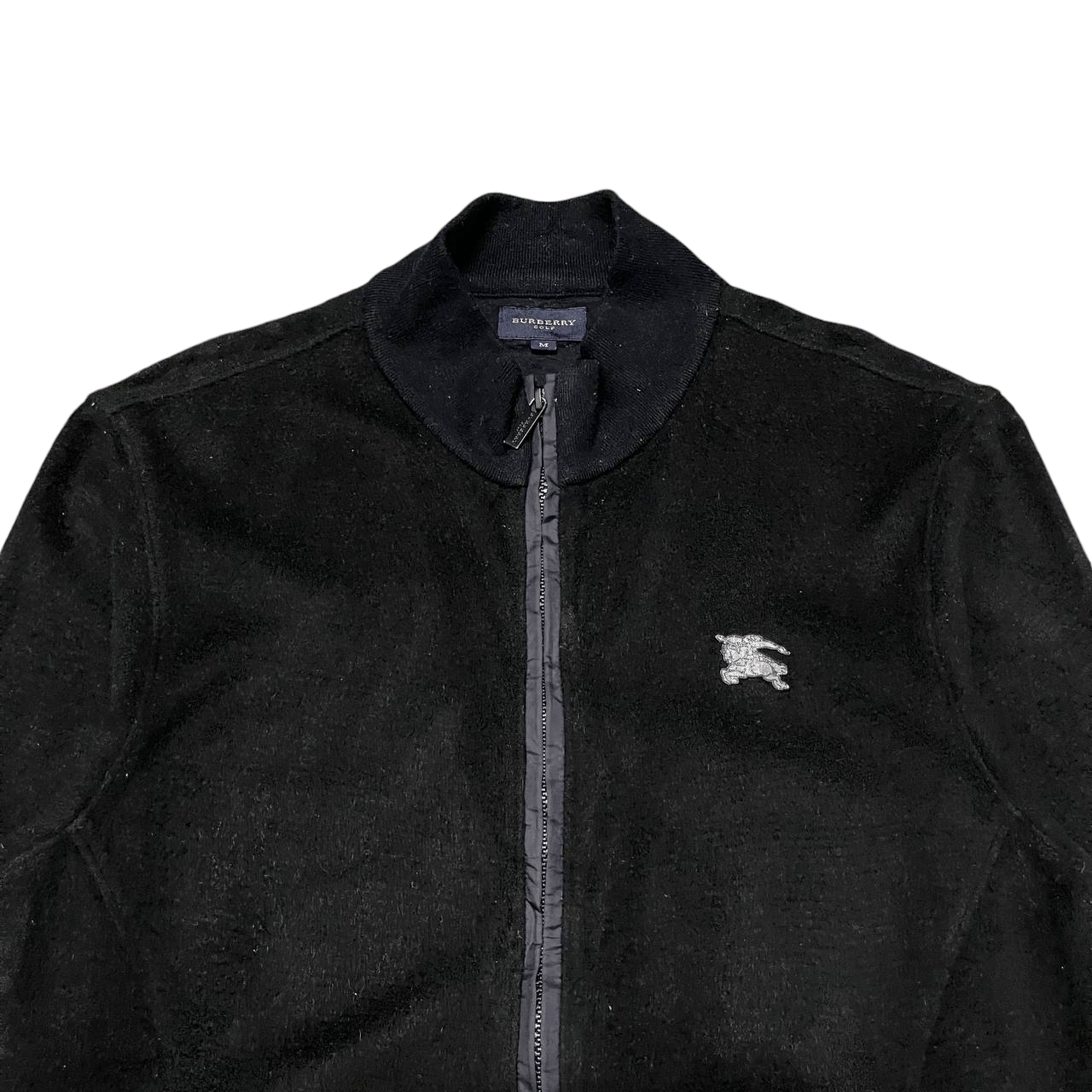 Burberry Vintage Burberry Golf Zipper Sweater Jacket Size US M / EU 48-50 / 2 - 2 Thumbnail