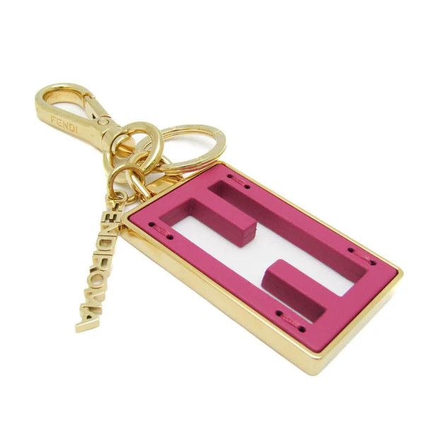Fendi o1loc1c0824 Size: OS / Key Case in Pink/Golden Size ONE SIZE - 1 Thumbnail