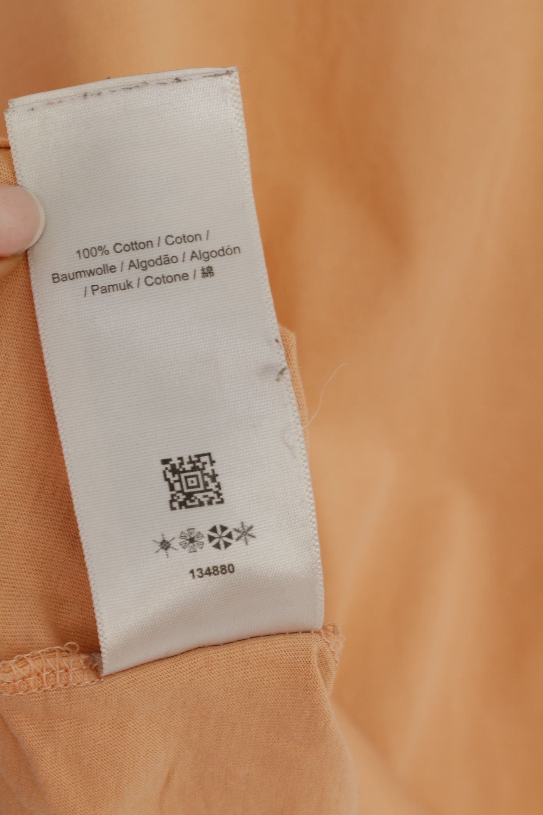 Fred Perry Fred Perry Men L / XL Shirt Peach 100% Cotton 1202 Size US L / EU 52-54 / 3 - 7 Thumbnail