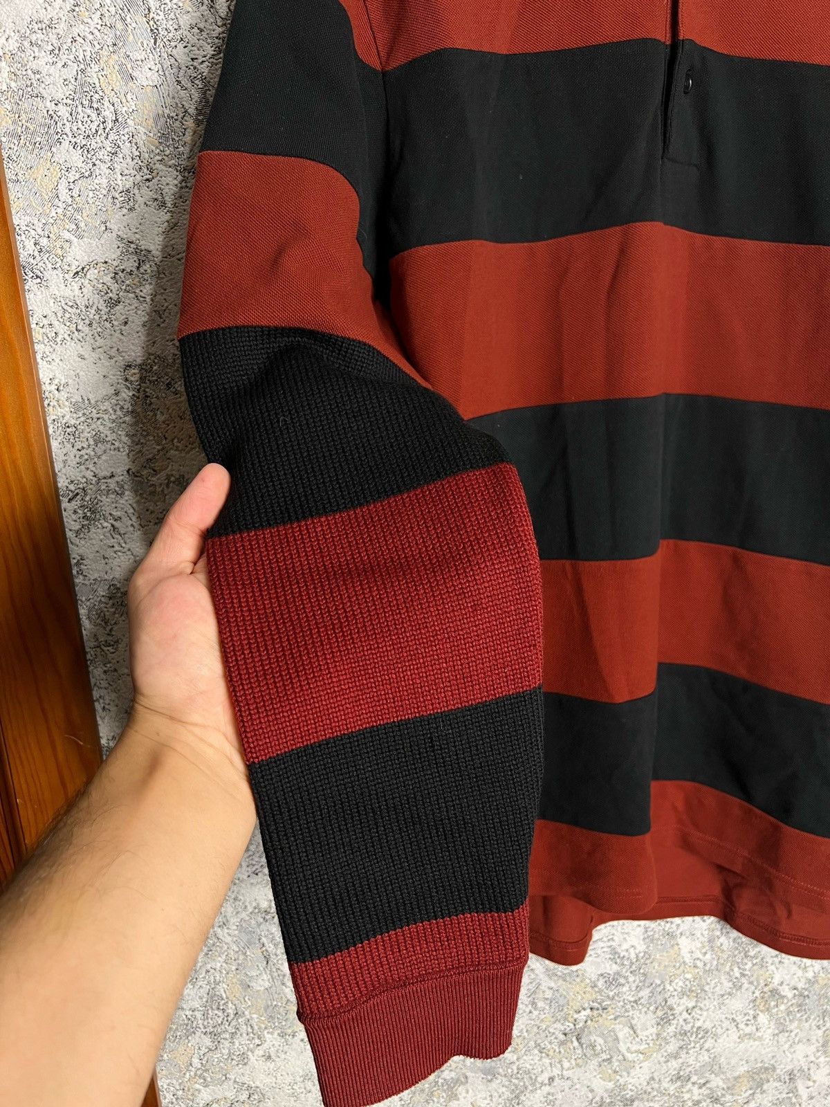 Other Givenchy Stripe Ripped Collard Distressed Long Sleeve Size S Size US S / EU 44-46 / 1 - 4 Thumbnail