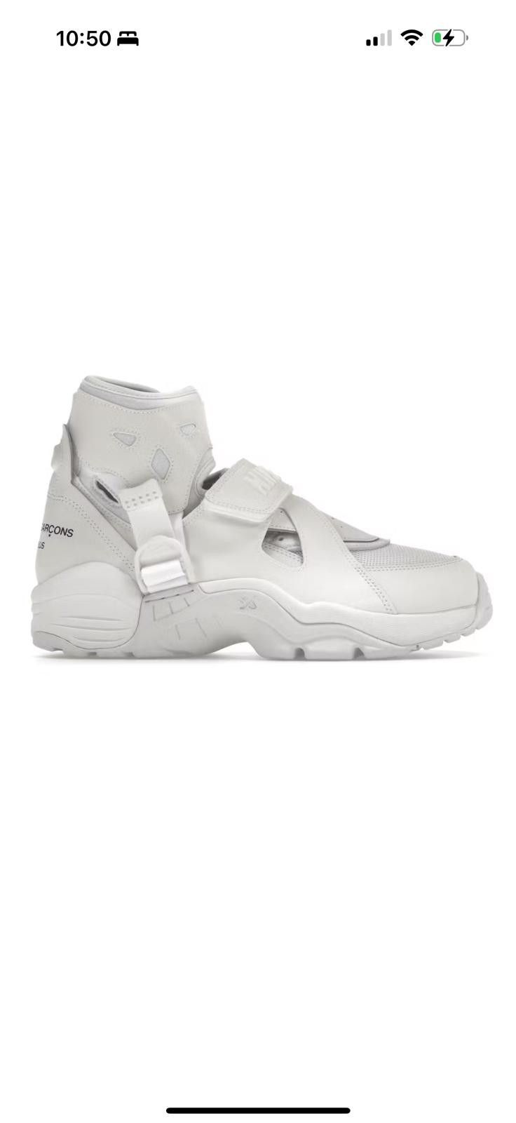 Nike Nike Air Carnivore Comme Des Garçons Homme Plus White Sample Size US 9 / EU 42 - 1 Thumbnail