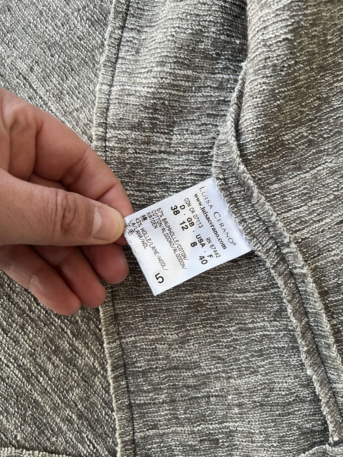 Luisa Cerano Luisa Cerano Blazer Size M / US 6-8 / IT 42-44 - 4 Thumbnail