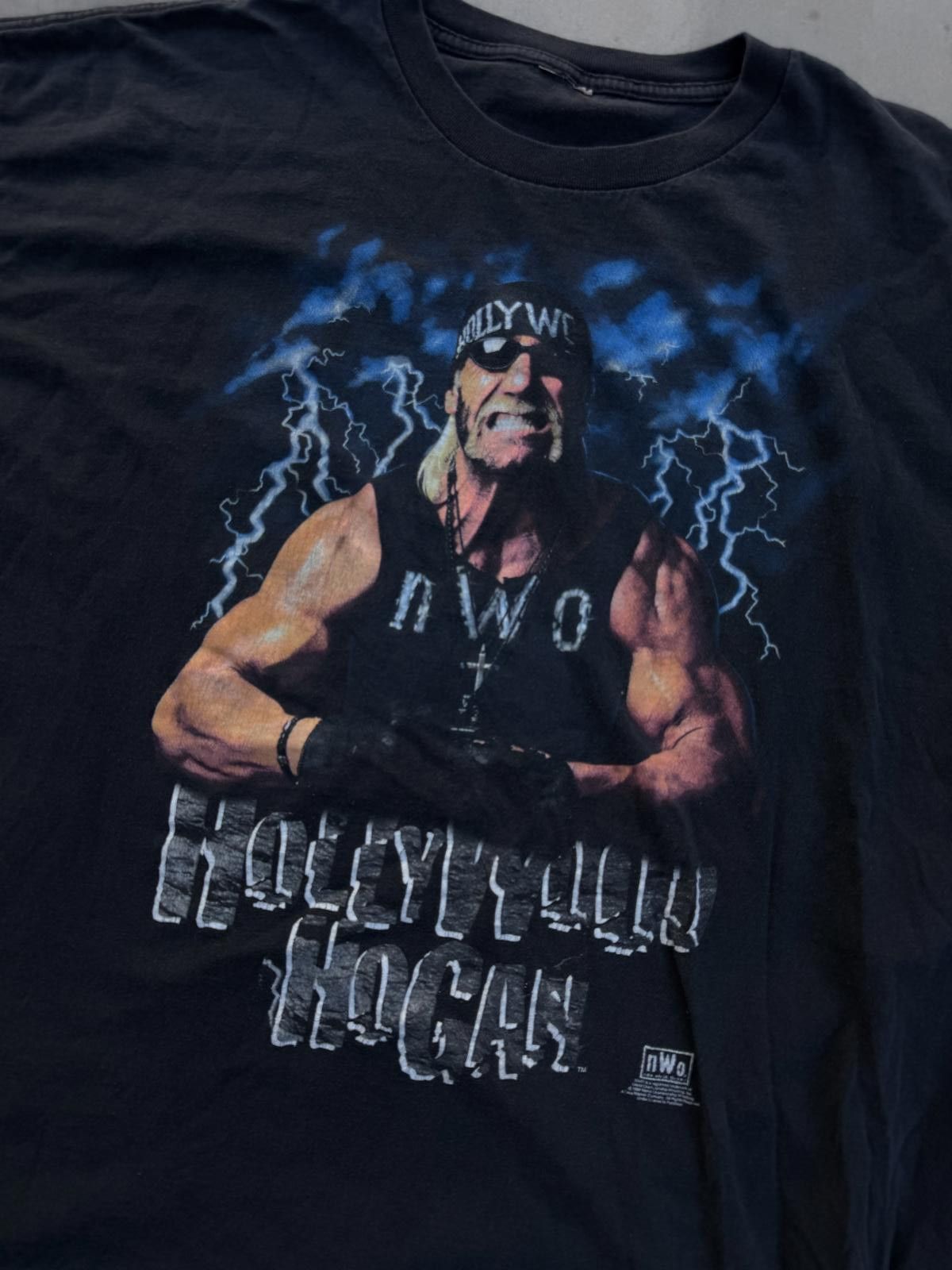Other Vintage Hollywood Hulk Hogan nWo Lightning T-Shirt – XXL Size US XXL / EU 58 / 5 - 2 Thumbnail