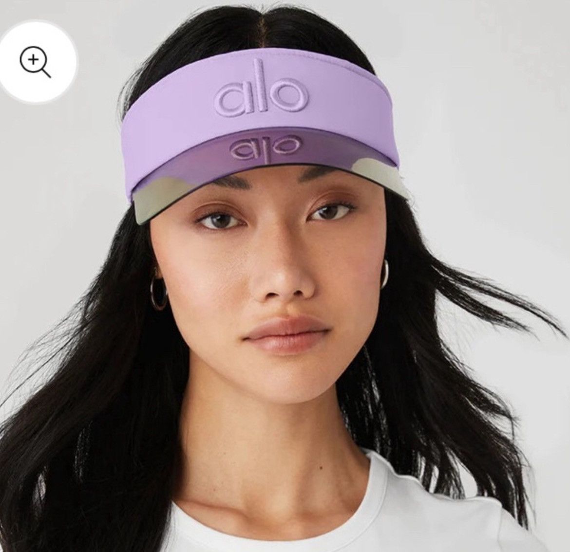 Alo Yoga Alo Yoga Solar Visor: Purple | Grailed display picture 2