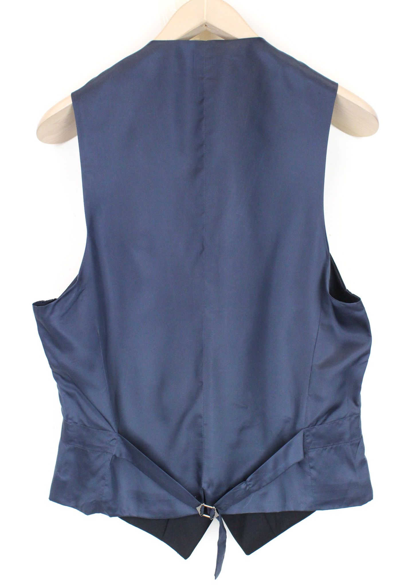 Suitsupply LAZIO BLUELINE UK36L Navy Wool 3 Piece Suit 67390 Size 36R - 8 Thumbnail