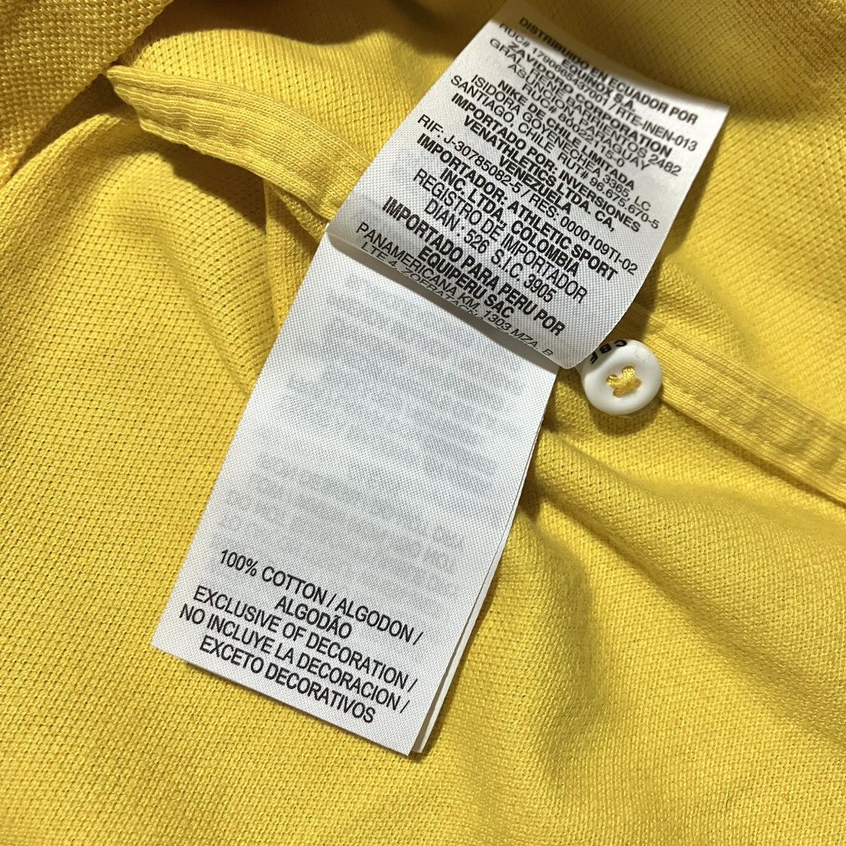 Nike Nike BRASIL National Football Team 2014 World Cup Polo Shirt Size US XS / EU 42 / 0 - 9 Thumbnail
