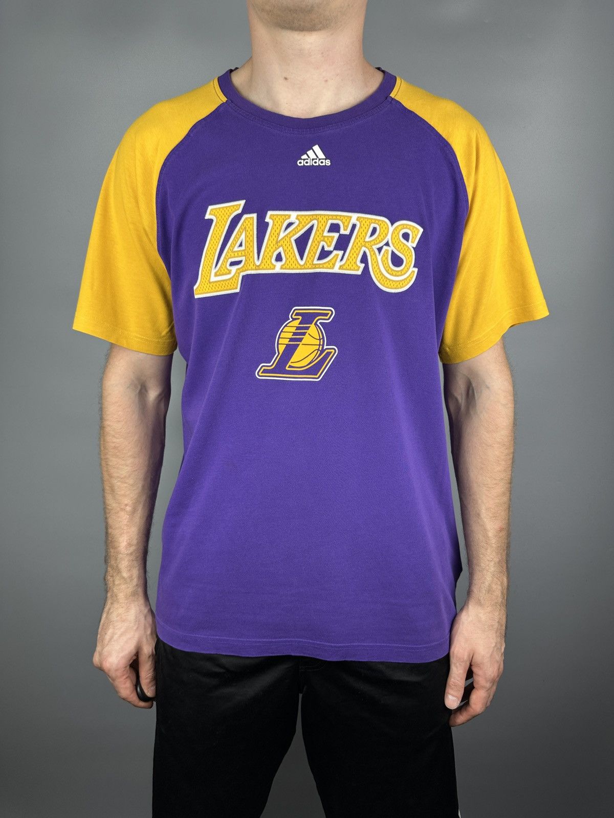 Adidas #24 Kobe Bryant Lakers Adidas NBA TShirt Tee Jersey Swingman Size US XL / EU 56 / 4 - 4 Thumbnail