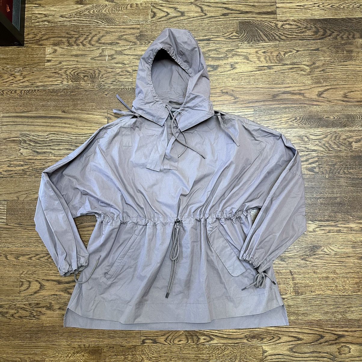 image of Craig Green Purple Slash Neck Hooded Blouse Anorak in Mauve, Men's (Size Large)