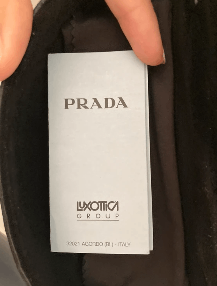 Prada PRADA Sunglasses Flame Star Wrap Star Rimless Luna Rossa Size ONE SIZE - 3 Thumbnail