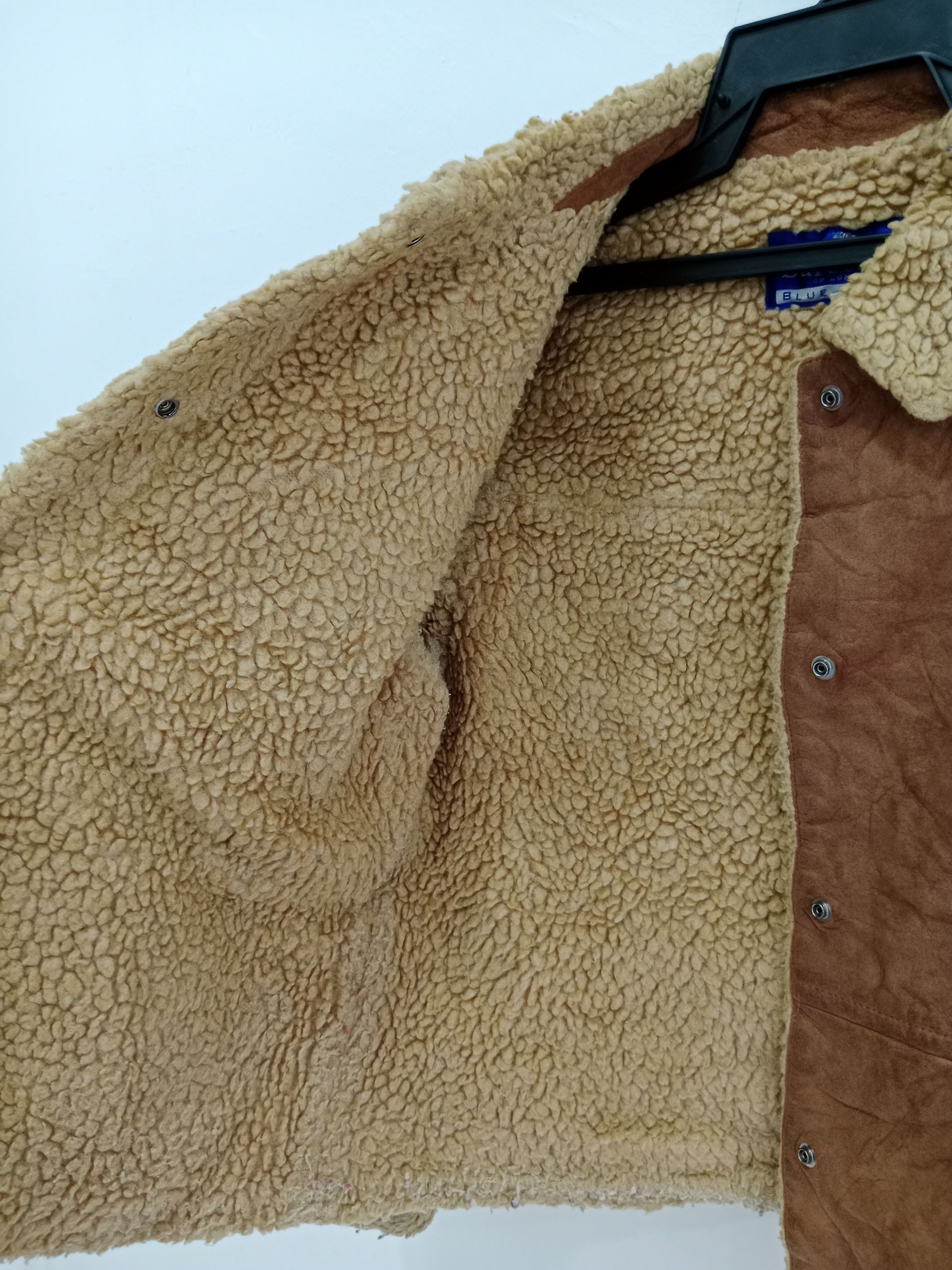 Burberry × Designer Burberrys Blue Label Sherpa Lining Snap Button Jacket Size S / US 4 / IT 40 - 6 Thumbnail