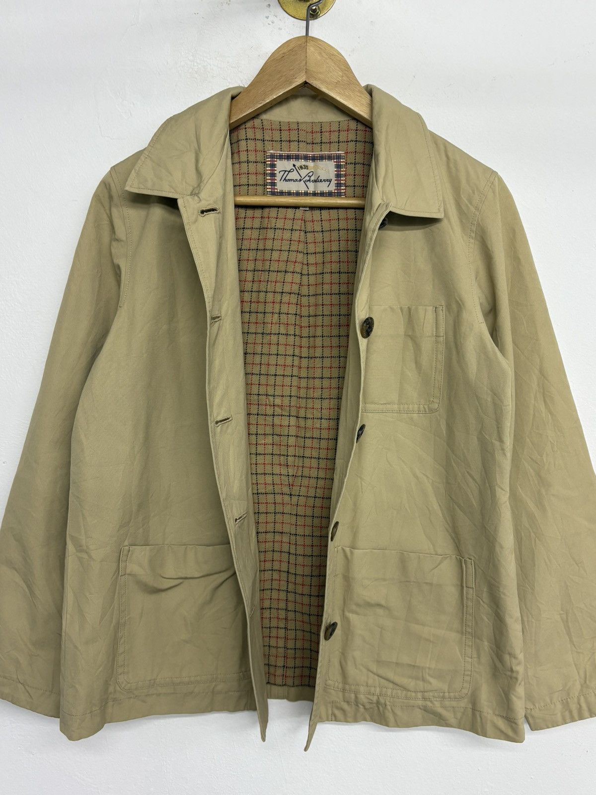 Burberry Thomas Burberry Chore Jacket French Workwear Size US S / EU 44-46 / 1 - 2 Thumbnail