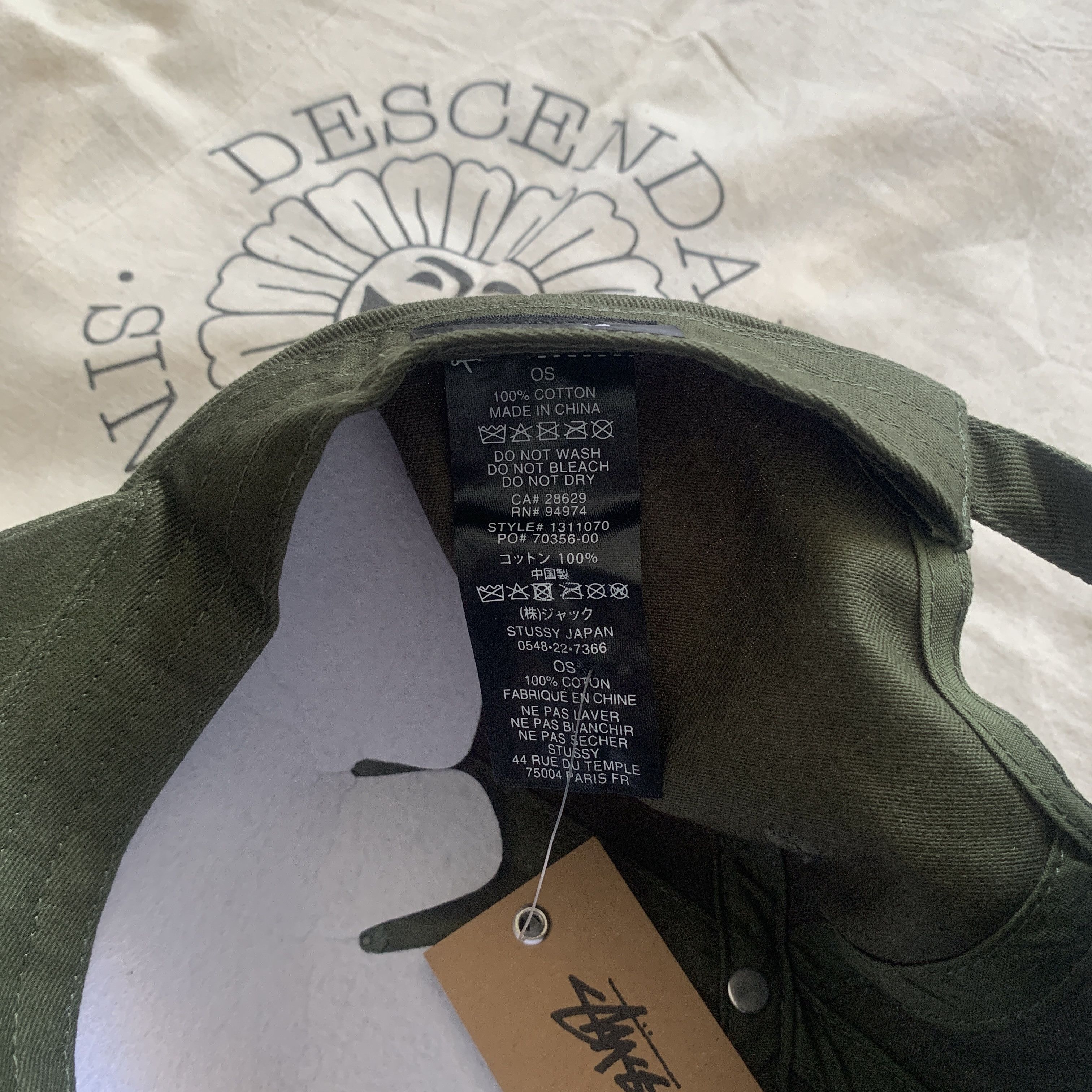 Stussy Stussy basic stock low pro cap Size ONE SIZE - 5 Thumbnail