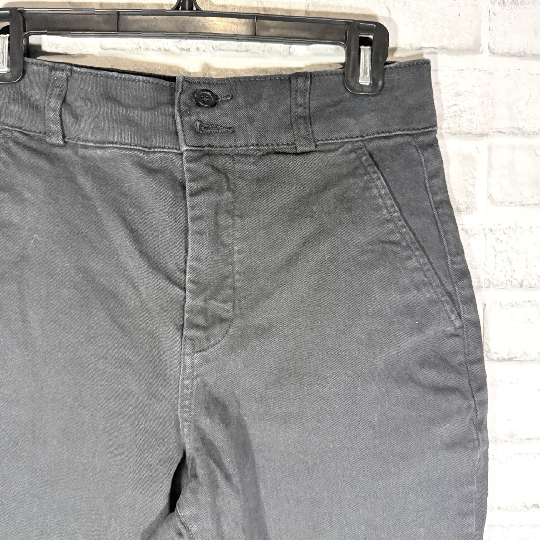 Everlane EVERLANE Black Organic Cotton Ankle Jeans Womens Size 4 26" Casual Size 27" / US 4 / IT 40 - 2 Thumbnail