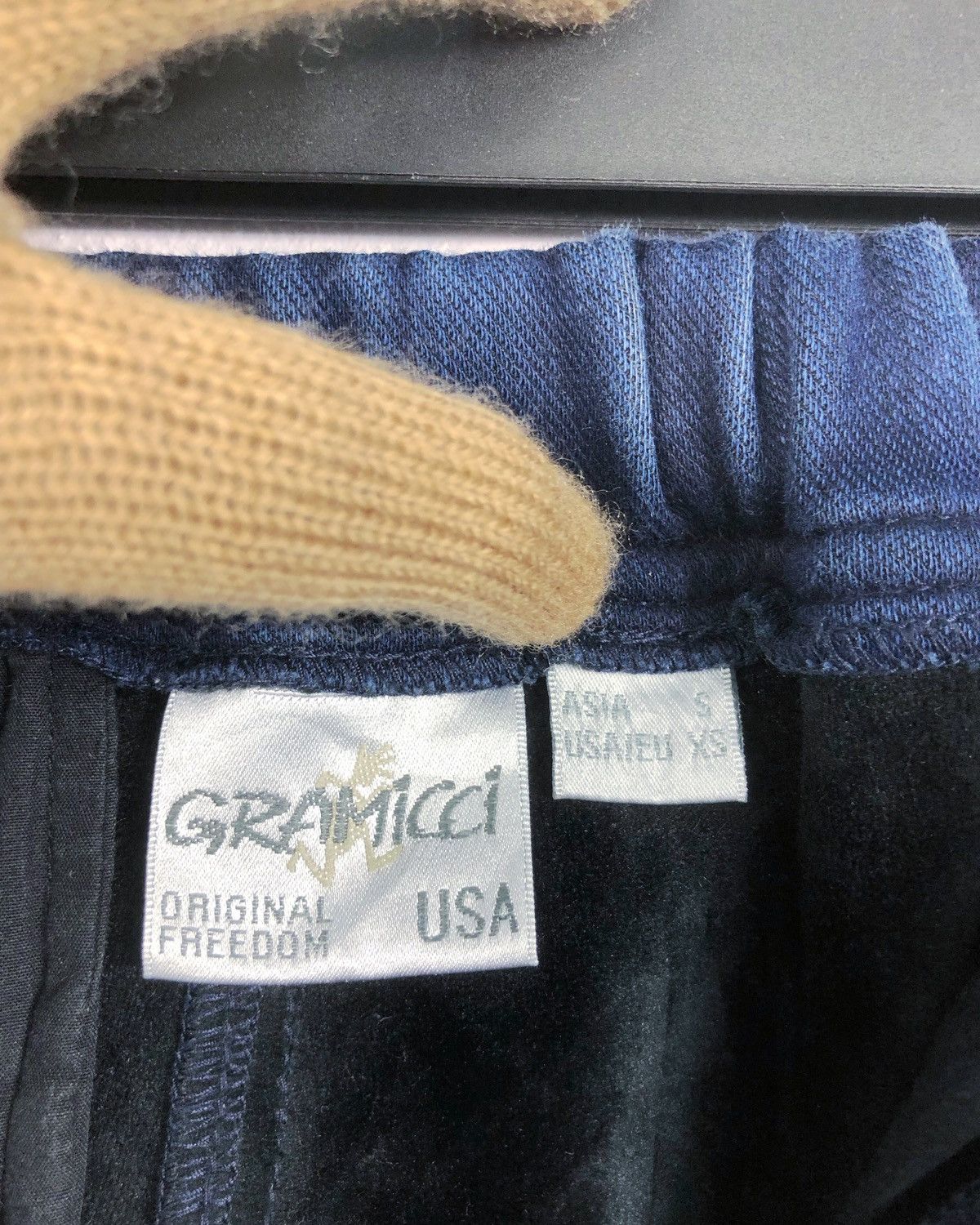 Gramicci Rare Gramicci USA Belted Denim Sweatpants Size US 27 - 10 Thumbnail