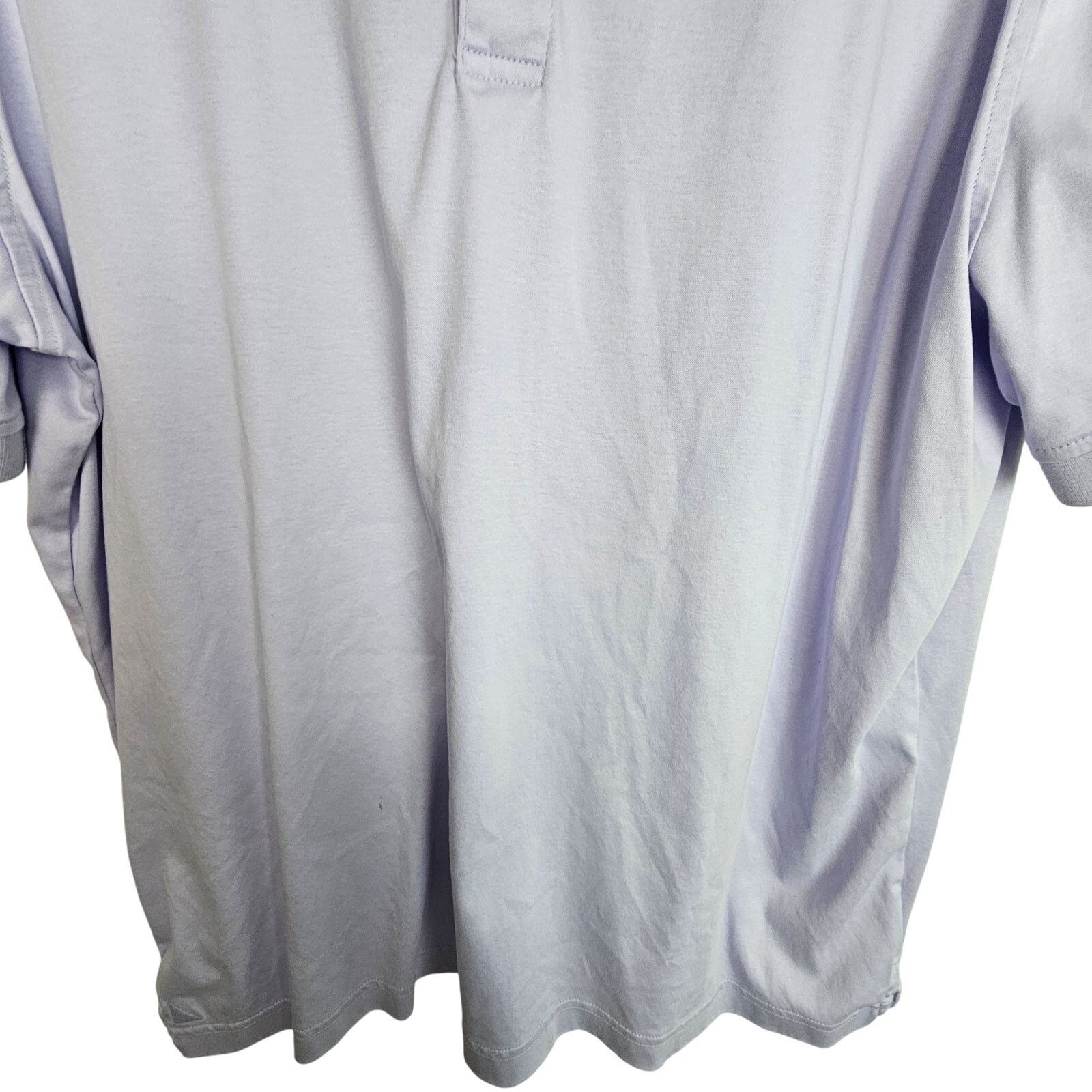 UNTUCKit Untuckit Polo Shirt Lavender Short Sleeve Collared Shirt XL Size US XL / EU 56 / 4 - 3 Thumbnail
