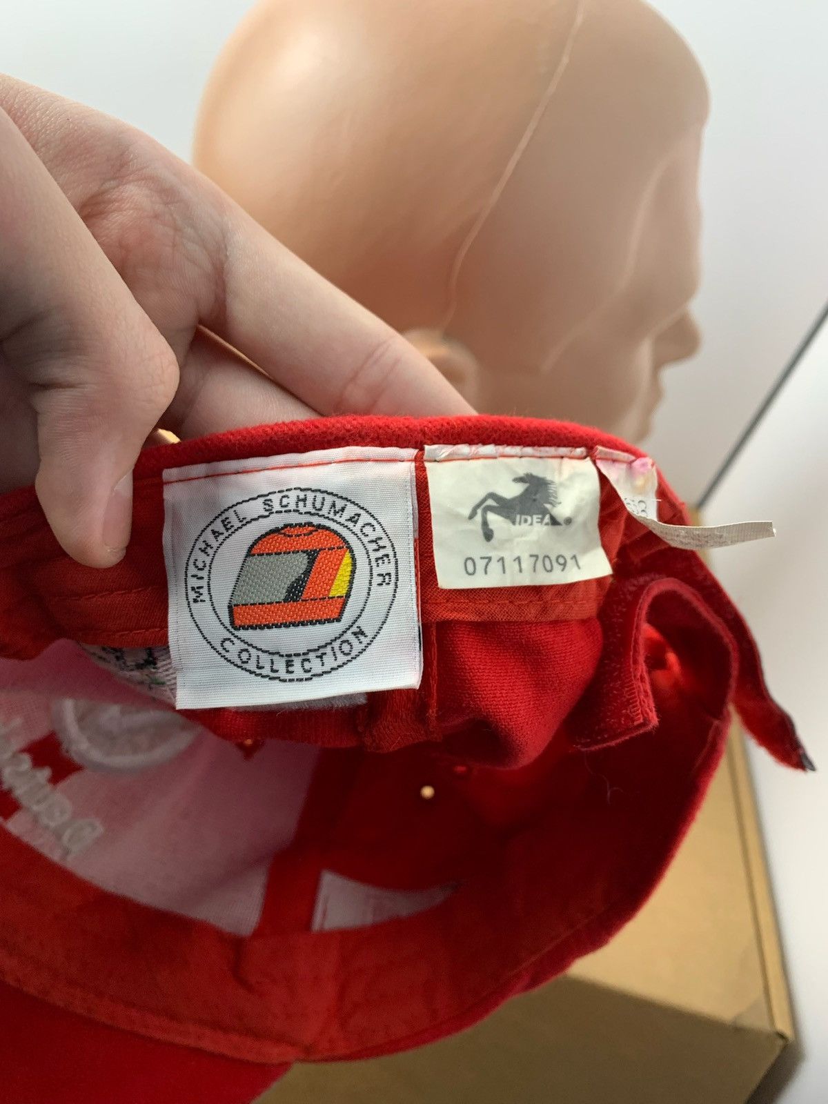 Ferrari × Vintage Vintage Ferrari cap racing logo Michael Schumacher Size ONE SIZE - 7 Thumbnail