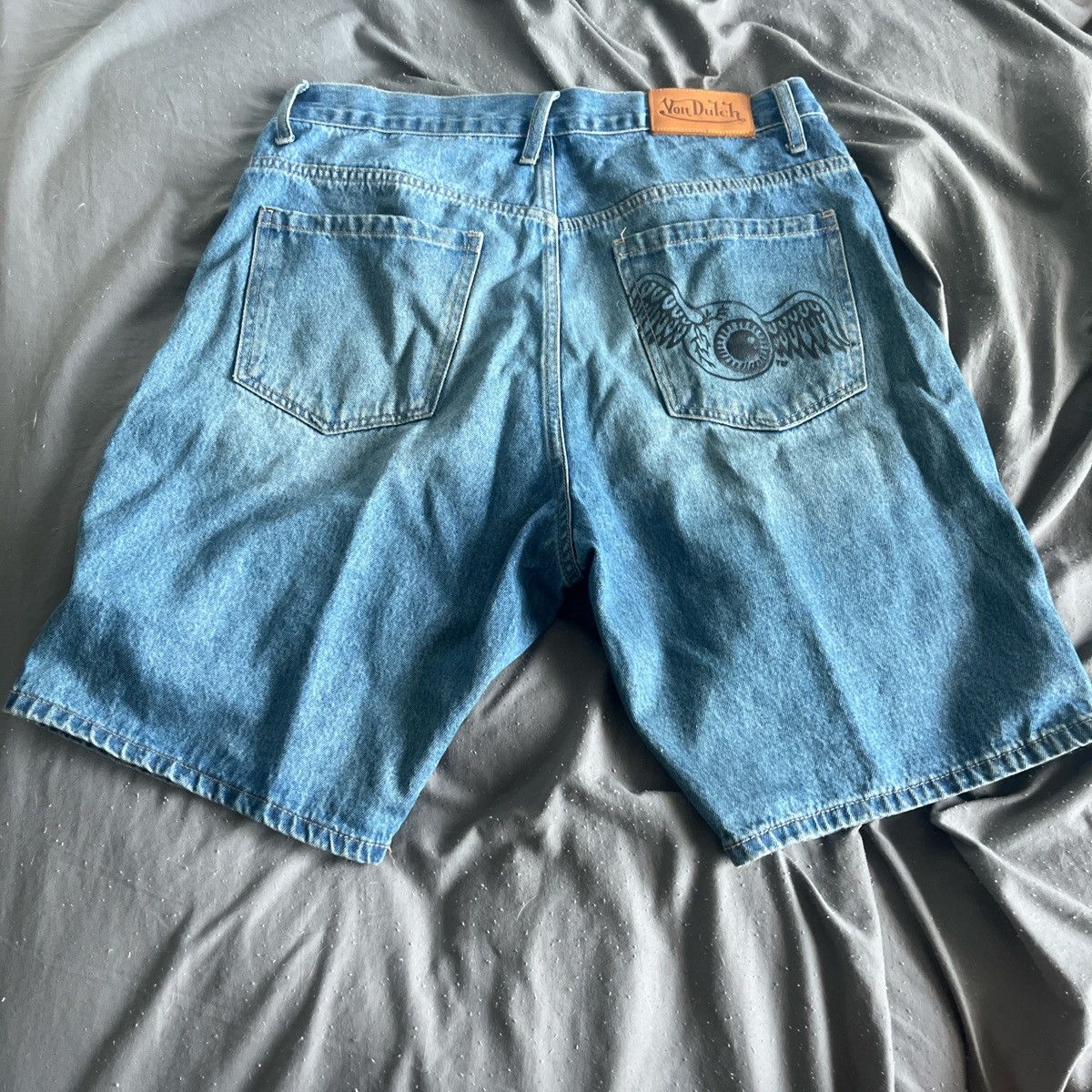 Von Dutch Universal Store / Von Dutch Blue Jorts Size US 32 / EU 48 - 2 Thumbnail
