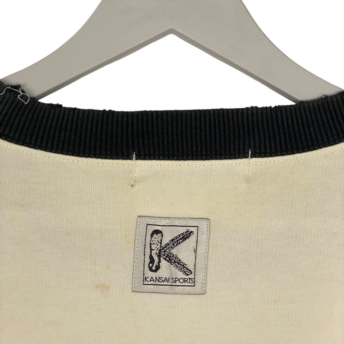 Other Vintage 90s Kansas Sweatshirt Crewneck Big Logo Embroidery Size US XL / EU 56 / 4 - 7 Thumbnail