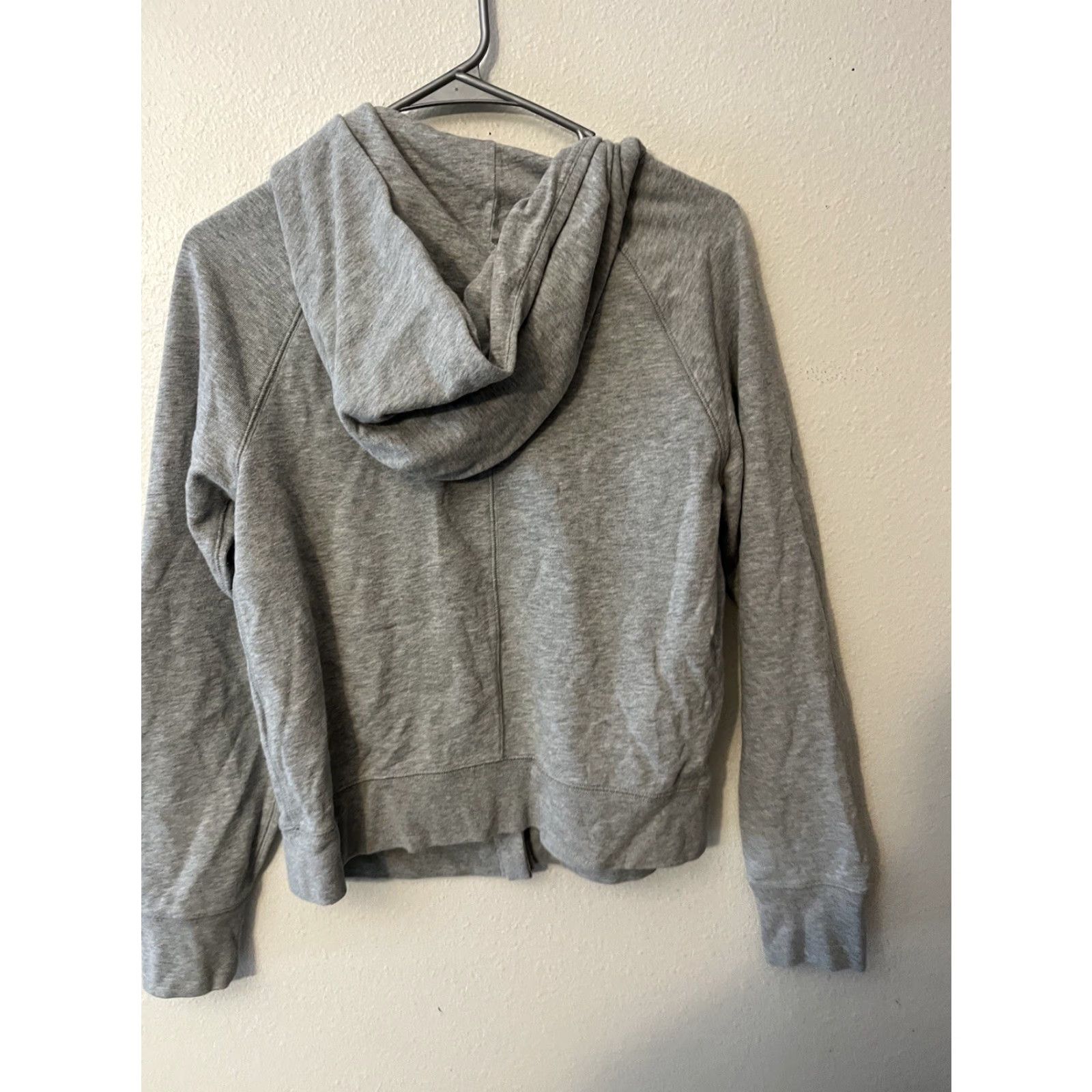 Gap GAP Moto Sweatshirt Jacket Hoodie - Size S Gray Solid Women Jacket, Gray Motorcycle Style, Moto, Motorcycle Theme, Womens, S, Gray Size S / US 4 / IT 40 - 2 Thumbnail