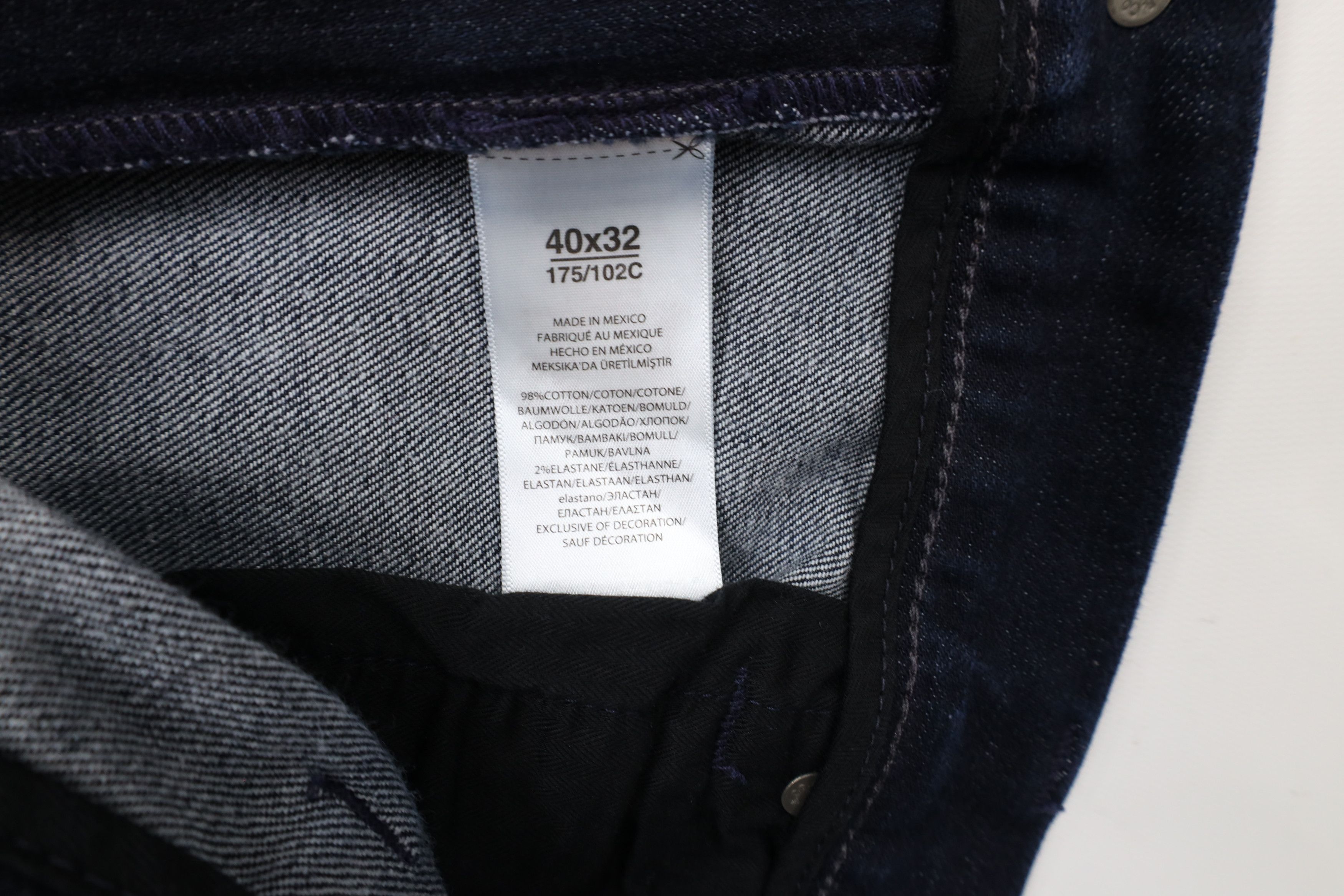 Ralph Lauren × Vintage Vintage Y2K Ralph Lauren Slim Fit Denim Jeans Indigo Size US 40 / EU 56 - 7 Thumbnail