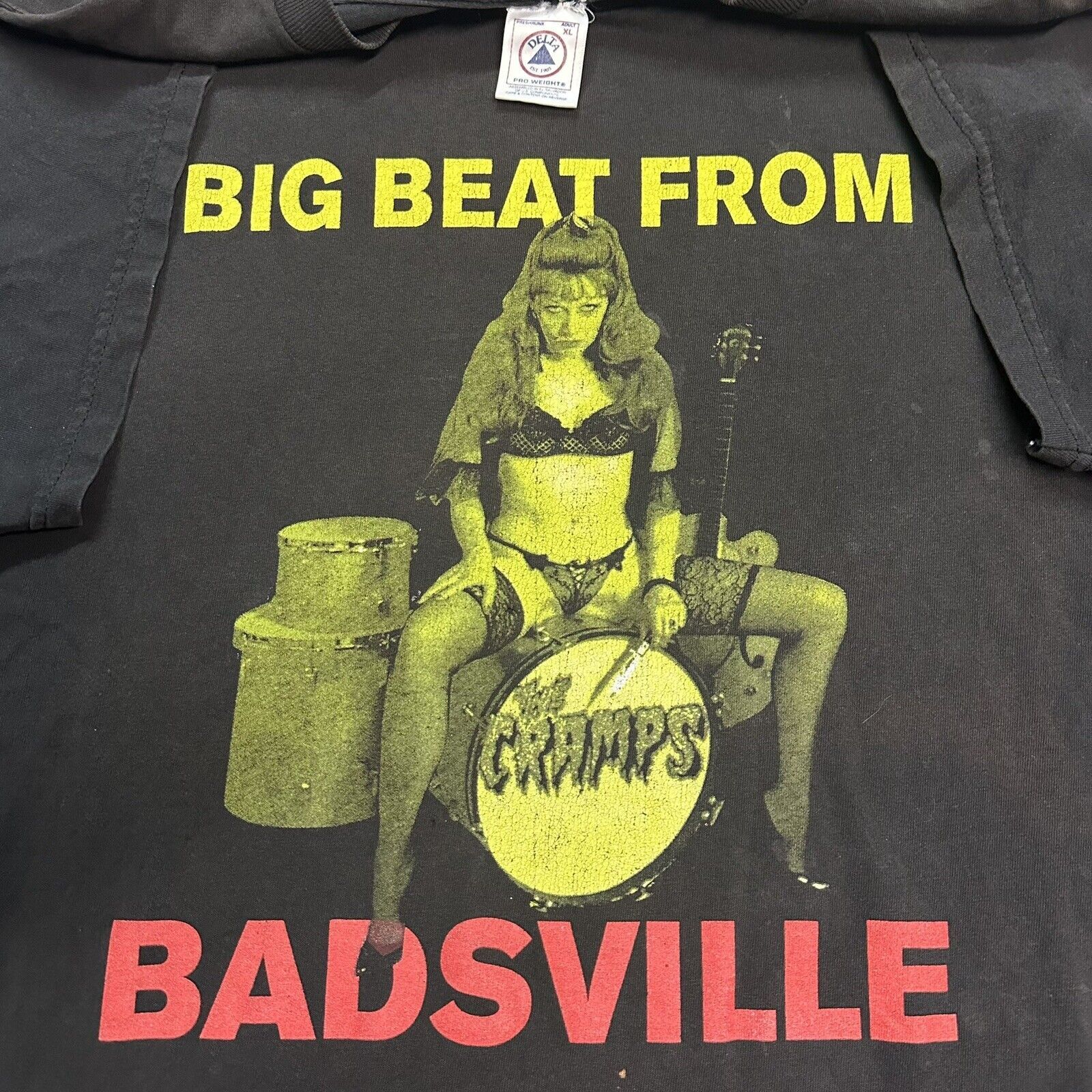 Band Tees × Vintage Vintage 1997 The Cramps Big Beat From Badsville T-Shirt XL Size US XL / EU 56 / 4 - 1 Thumbnail
